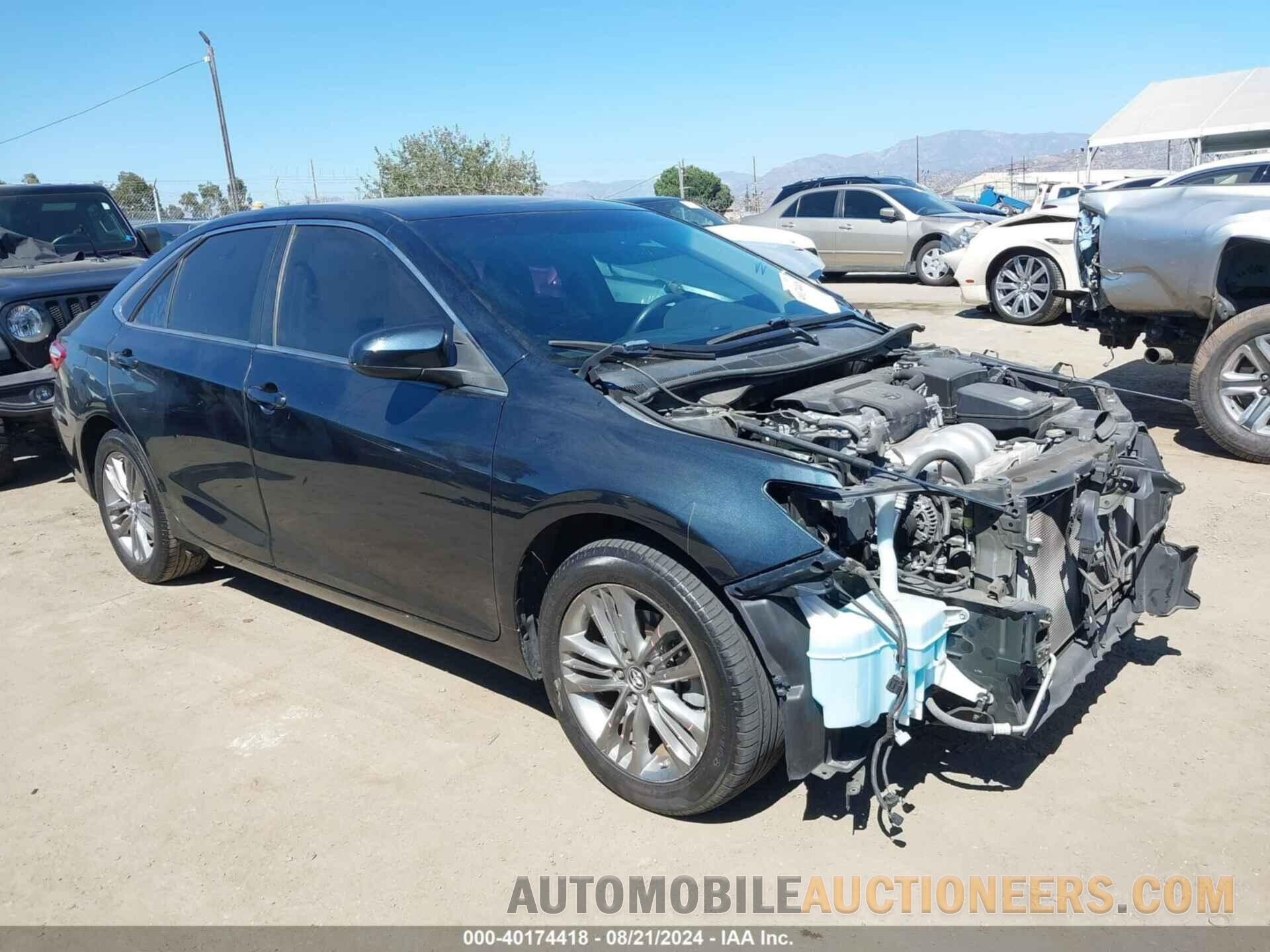 4T1BF1FKXFU980257 TOYOTA CAMRY 2015