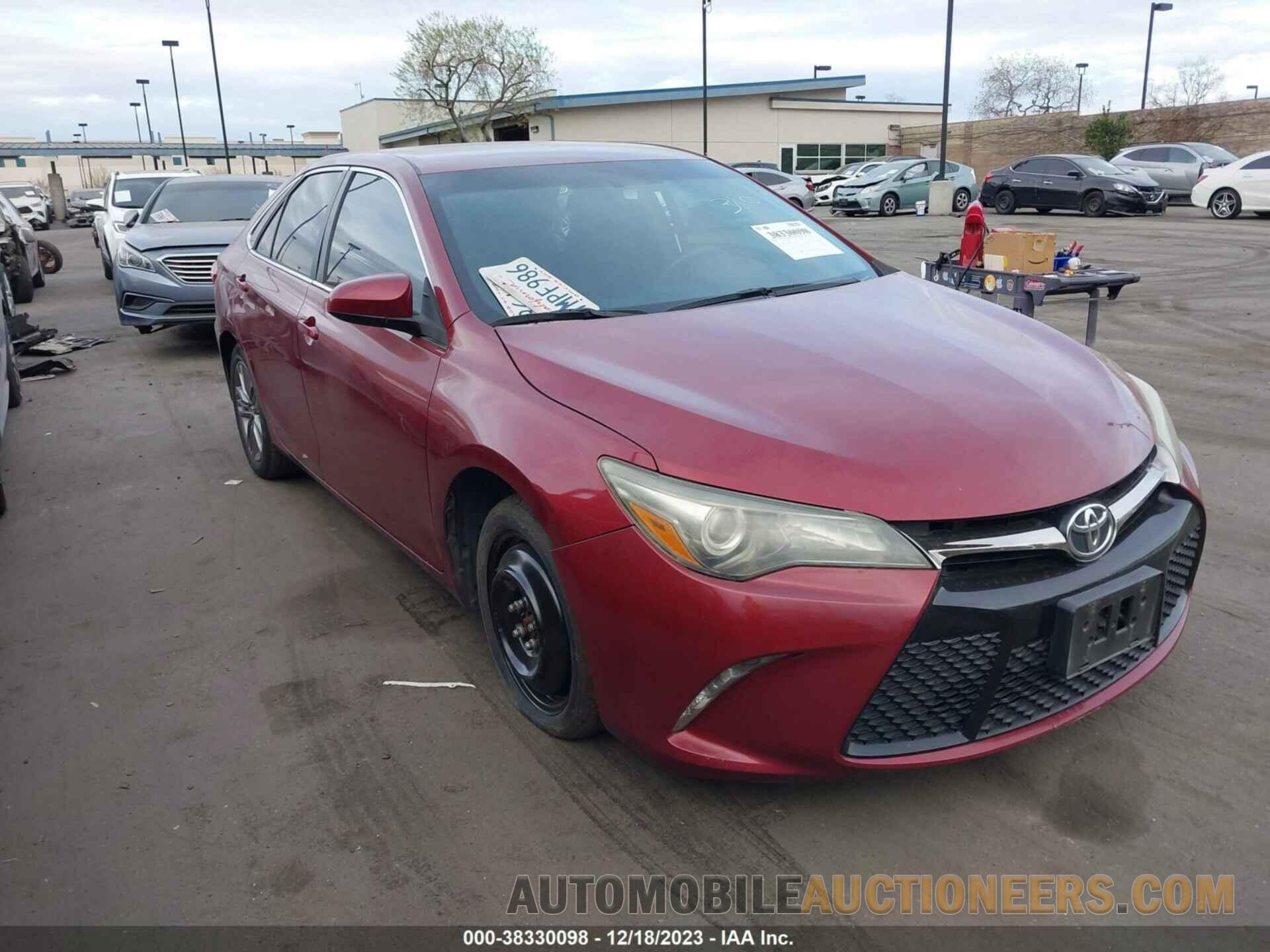 4T1BF1FKXFU992943 TOYOTA CAMRY 2015