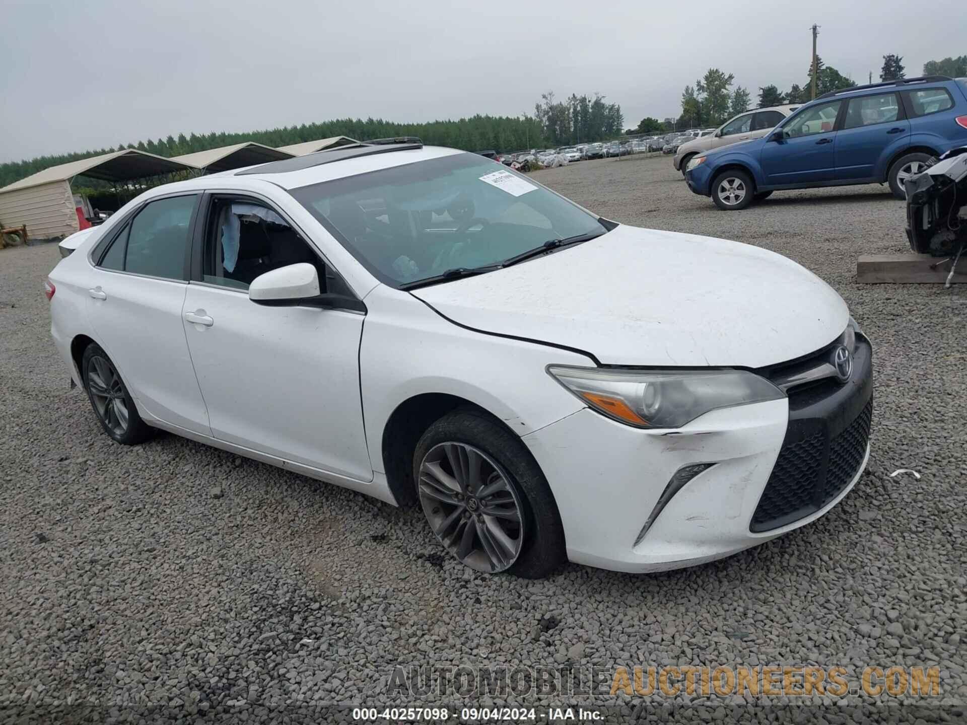 4T1BF1FKXGU252407 TOYOTA CAMRY 2016