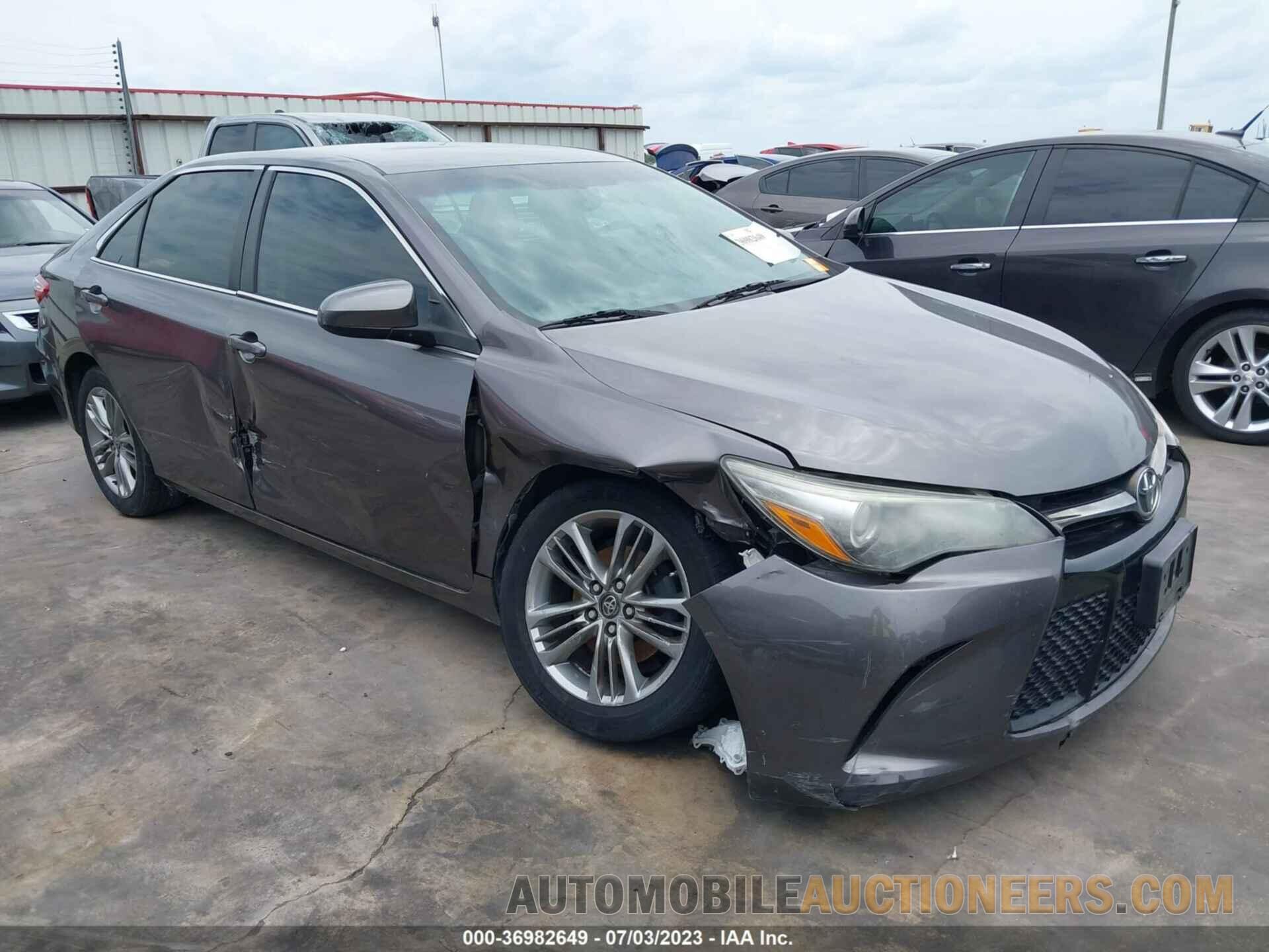 4T1BF1FKXGU262077 TOYOTA CAMRY 2016