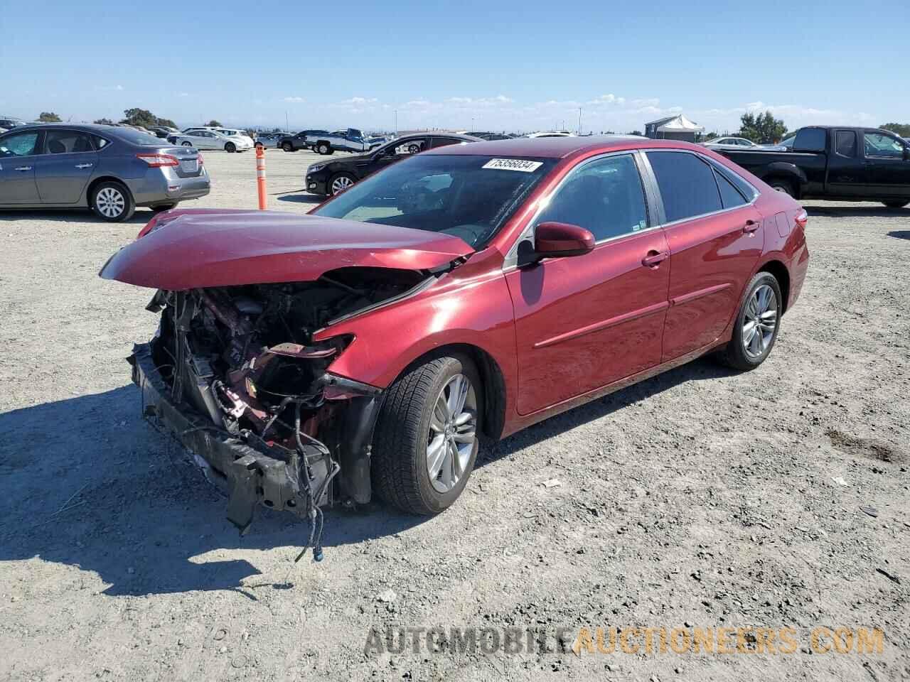 4T1BF1FKXGU511199 TOYOTA CAMRY 2016