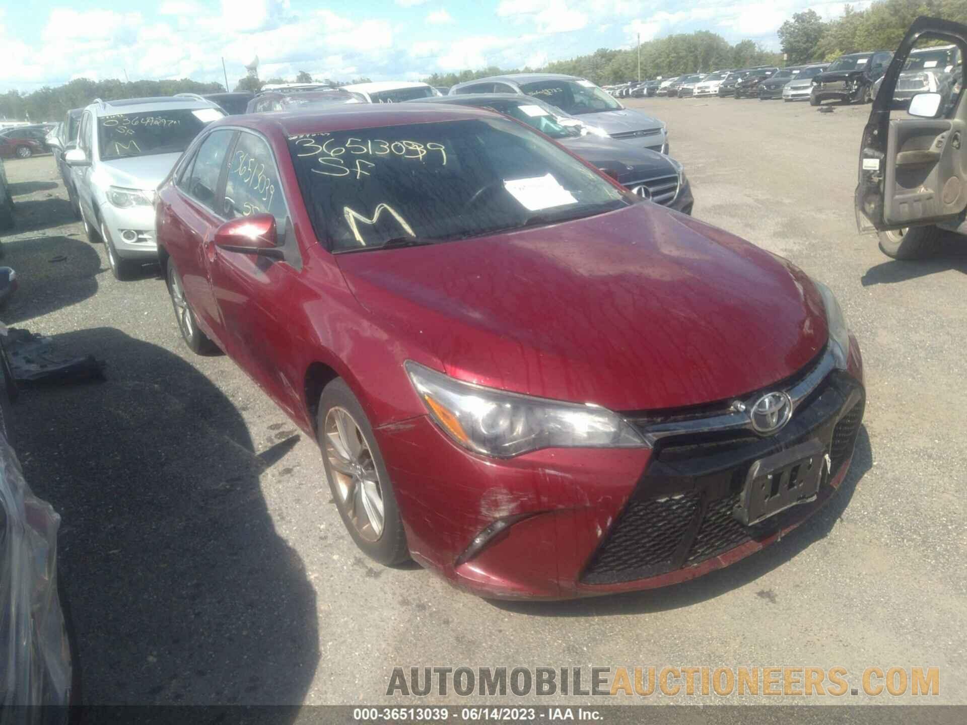 4T1BF1FKXGU525510 TOYOTA CAMRY 2016