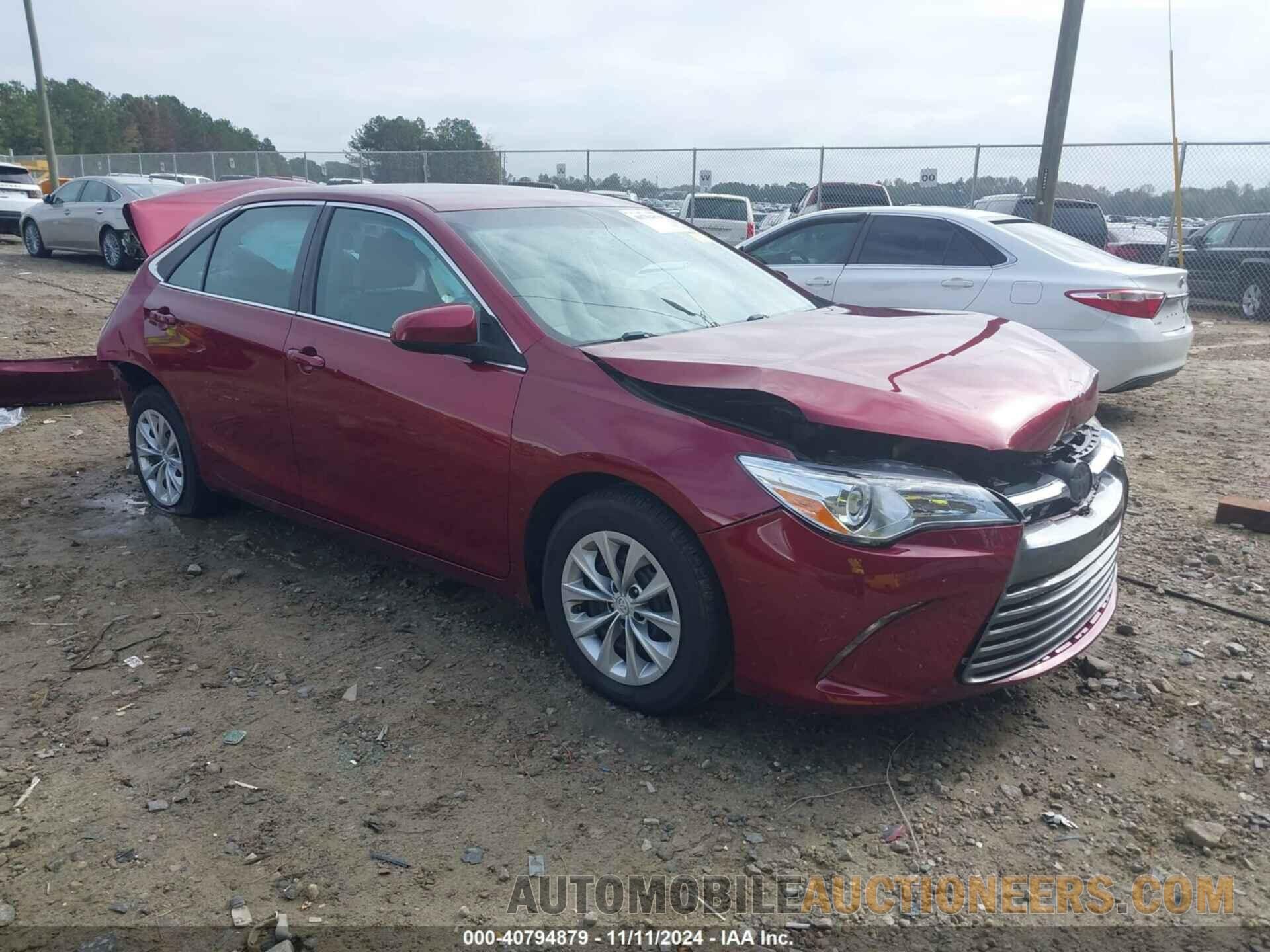 4T1BF1FKXGU560807 TOYOTA CAMRY 2016