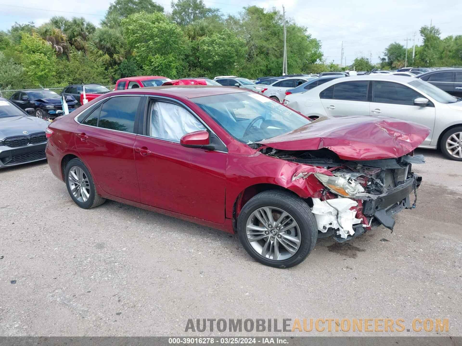 4T1BF1FKXGU588445 TOYOTA CAMRY 2016