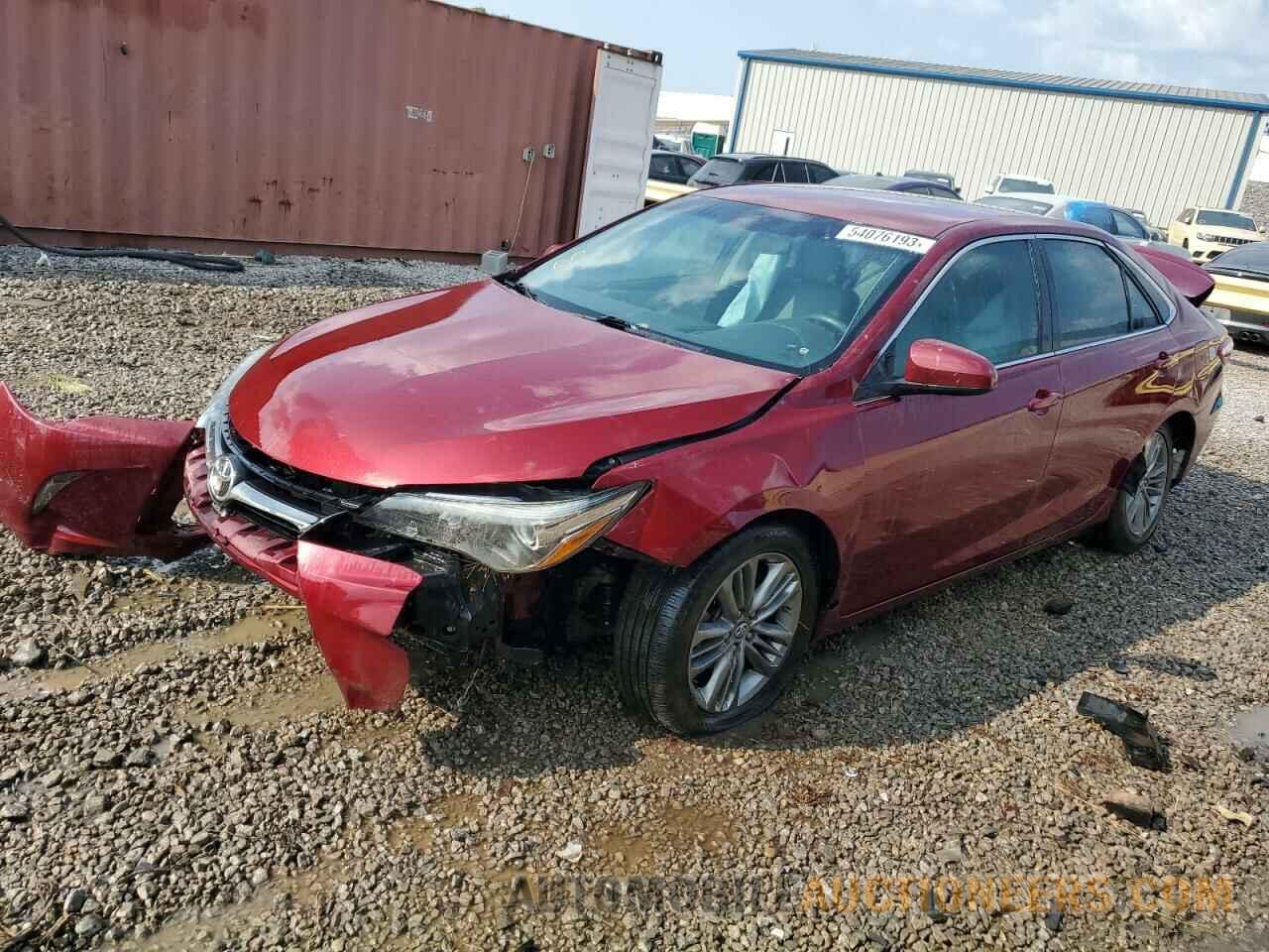 4T1BF1FKXGU598246 TOYOTA CAMRY 2016