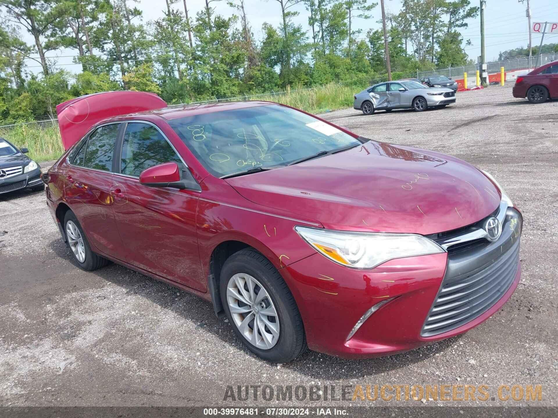 4T1BF1FKXGU999456 TOYOTA CAMRY 2016