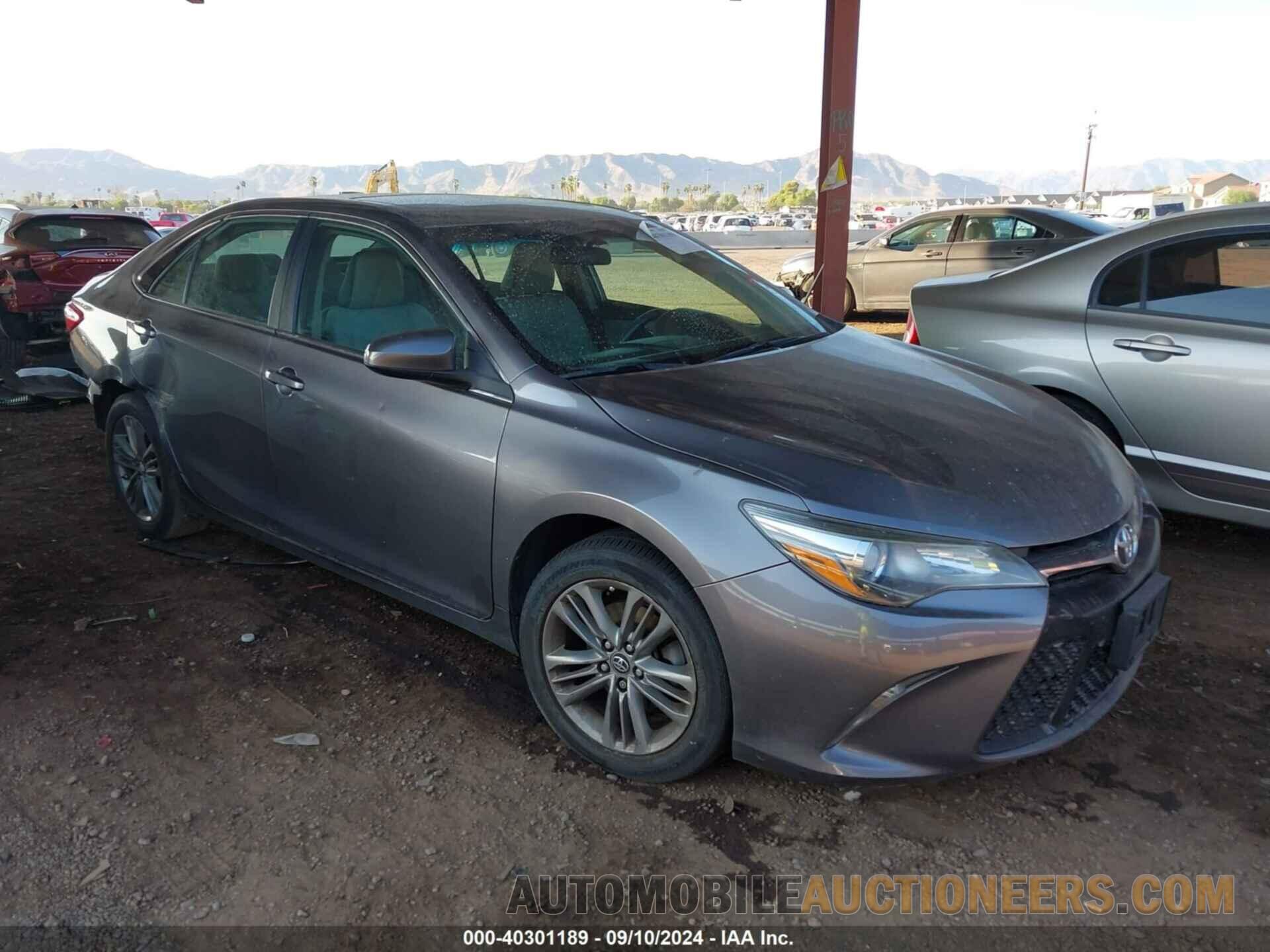 4T1BF1FKXHU384715 TOYOTA CAMRY 2017