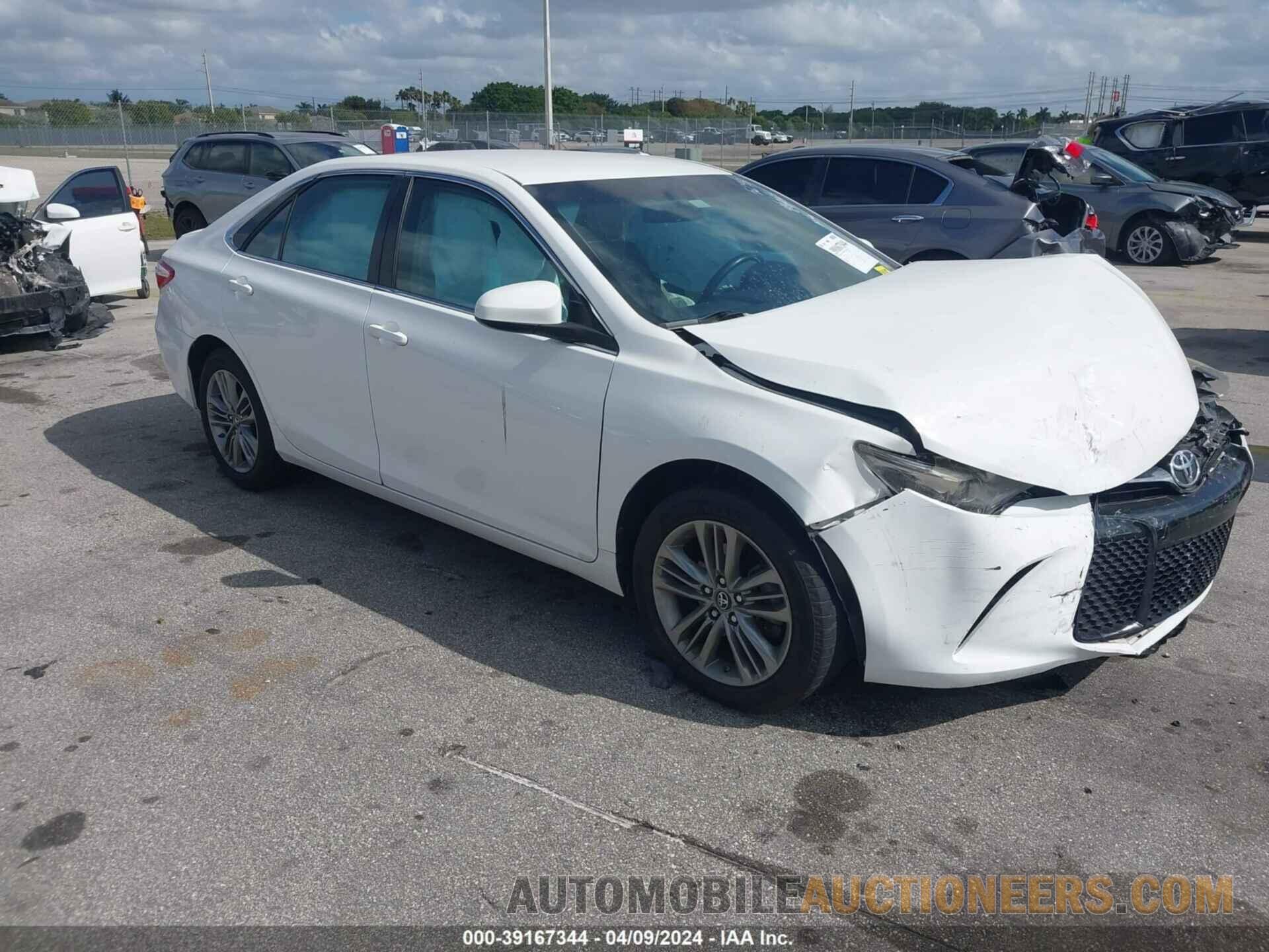 4T1BF1FKXHU395293 TOYOTA CAMRY 2017