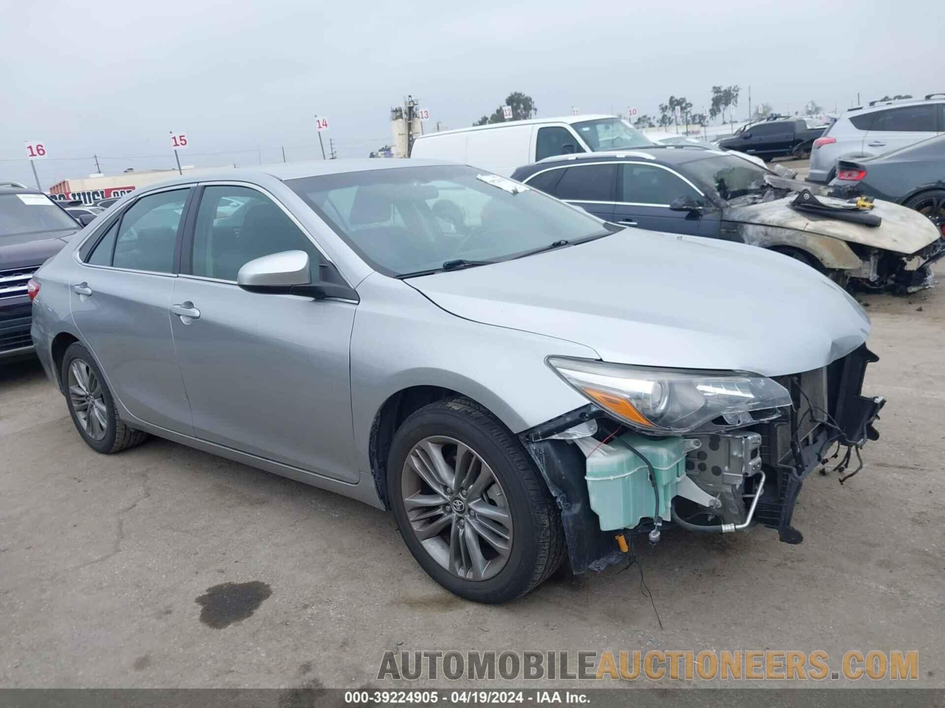 4T1BF1FKXHU400783 TOYOTA CAMRY 2017