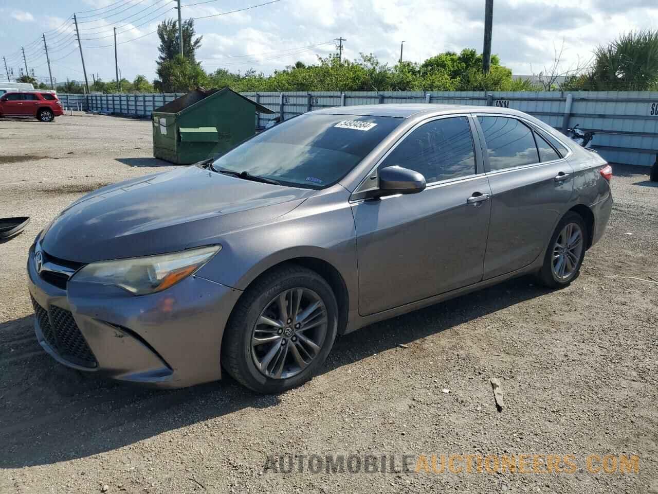 4T1BF1FKXHU414120 TOYOTA CAMRY 2017