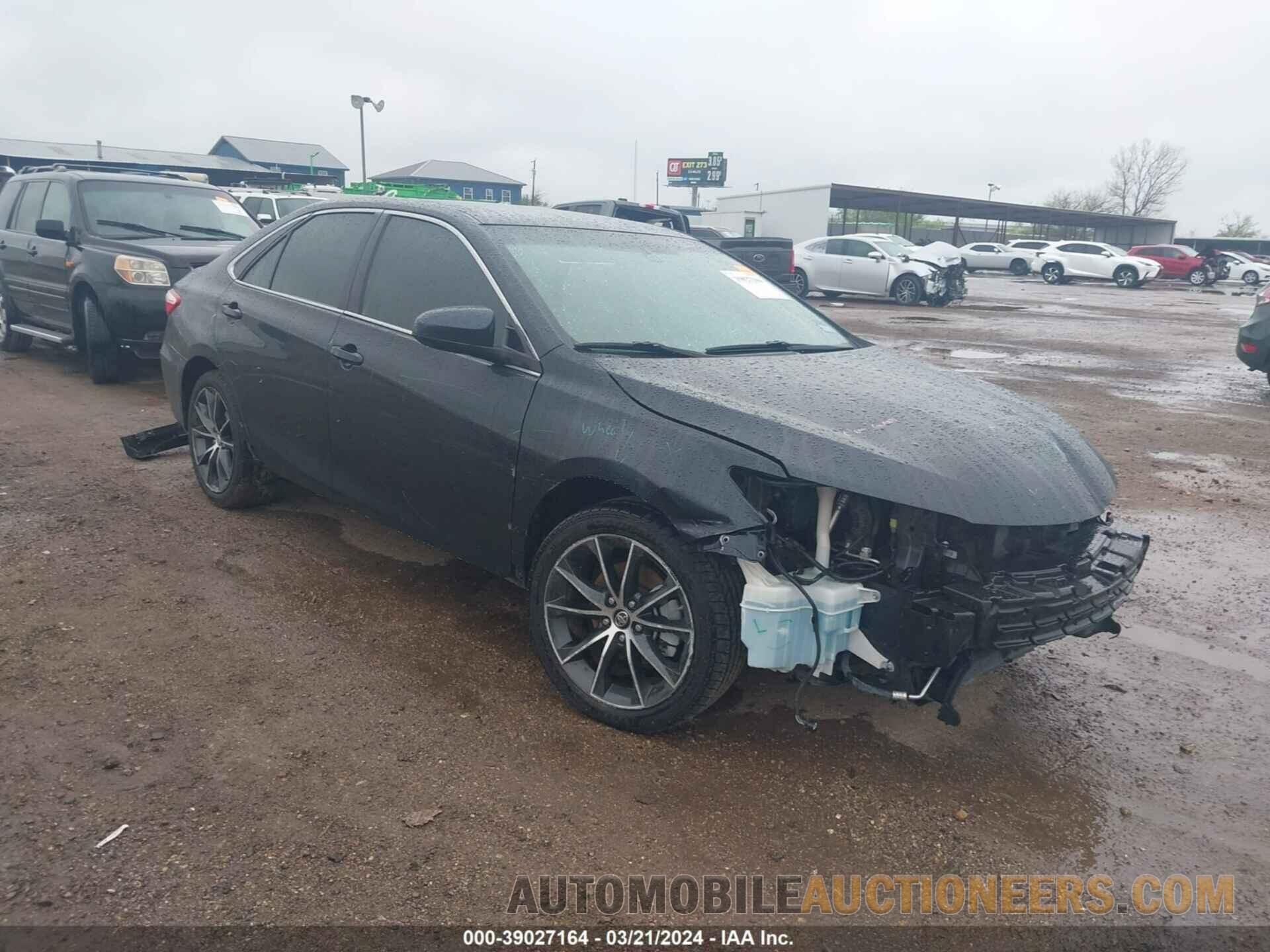 4T1BF1FKXHU425862 TOYOTA CAMRY 2017