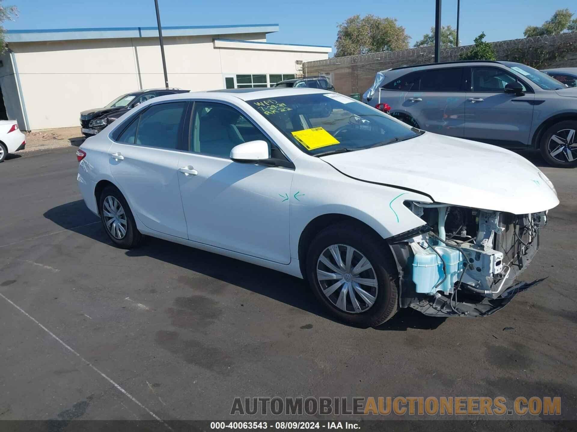 4T1BF1FKXHU651688 TOYOTA CAMRY 2017