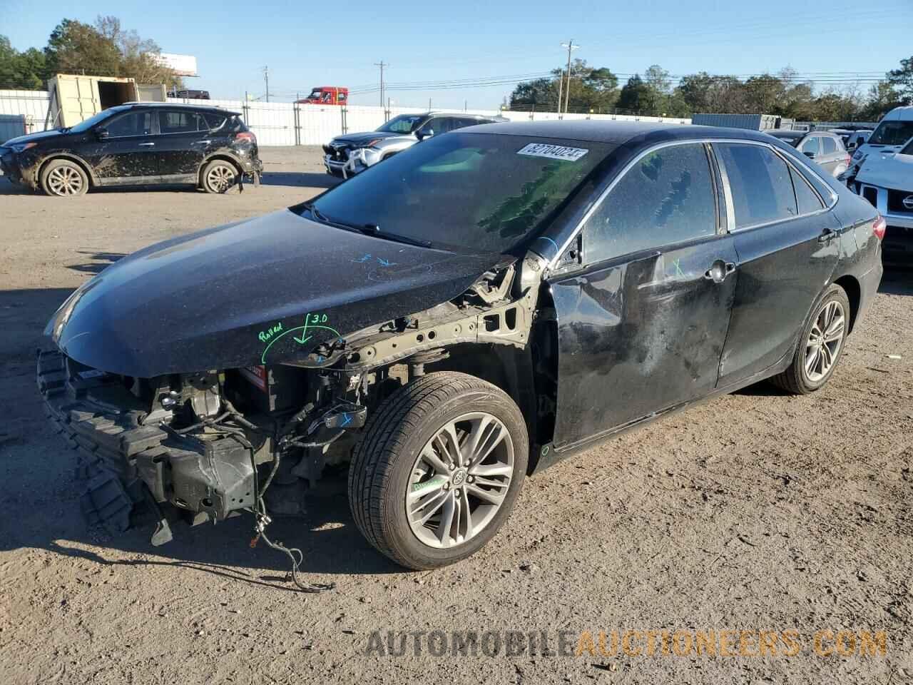 4T1BF1FKXHU657281 TOYOTA CAMRY 2017