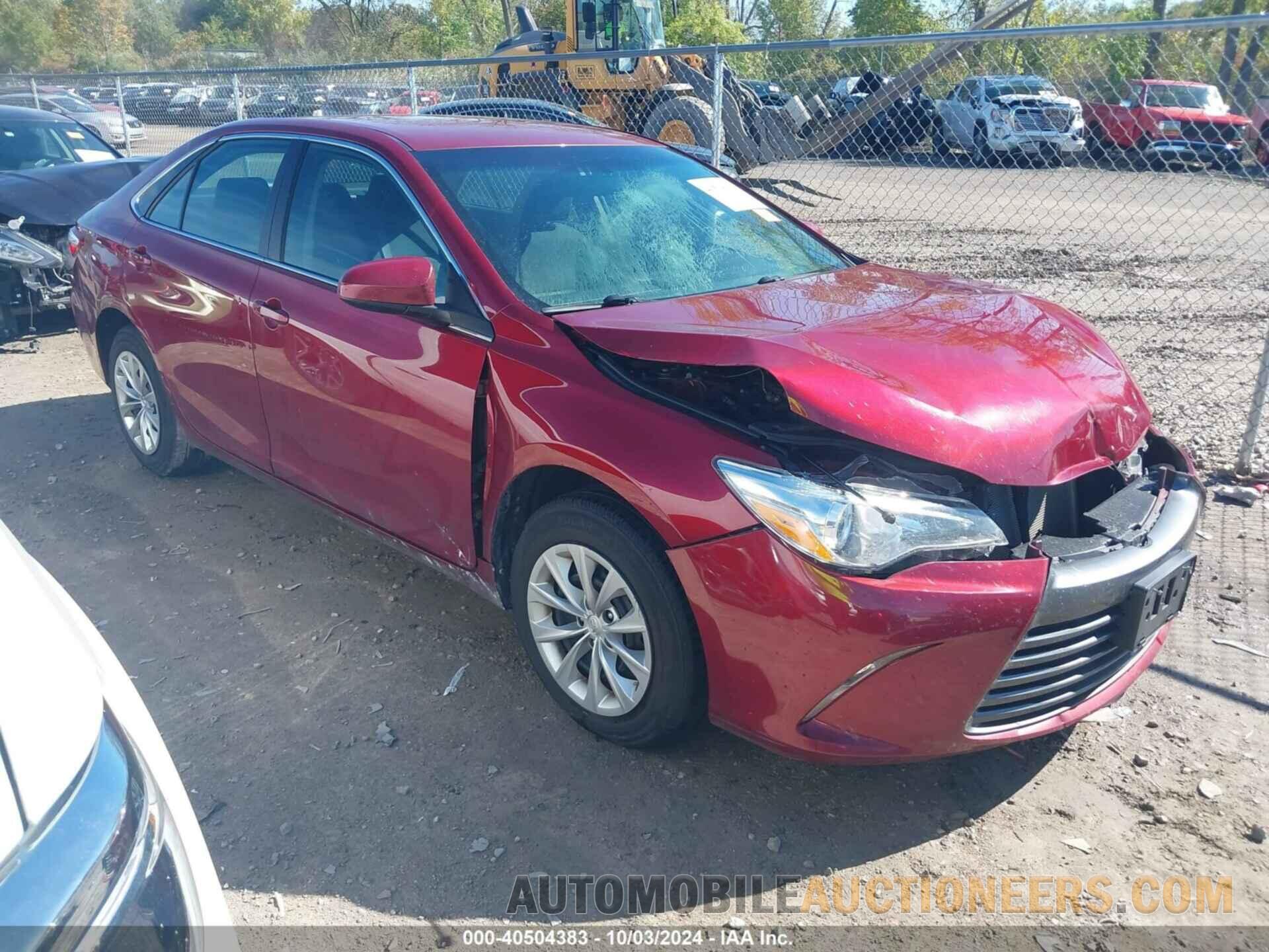 4T1BF1FKXHU658320 TOYOTA CAMRY 2017