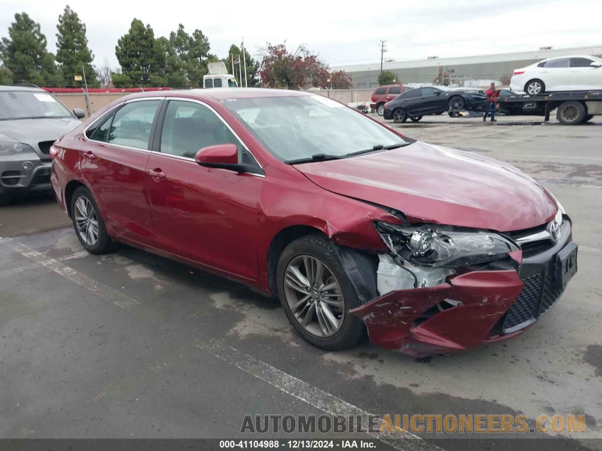 4T1BF1FKXHU670595 TOYOTA CAMRY 2017