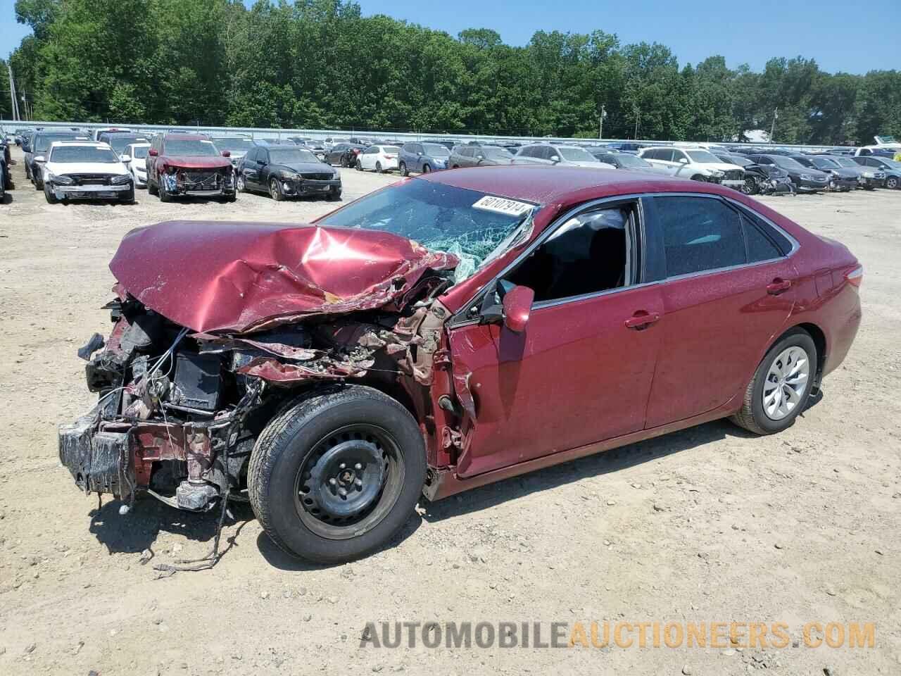 4T1BF1FKXHU721674 TOYOTA CAMRY 2017