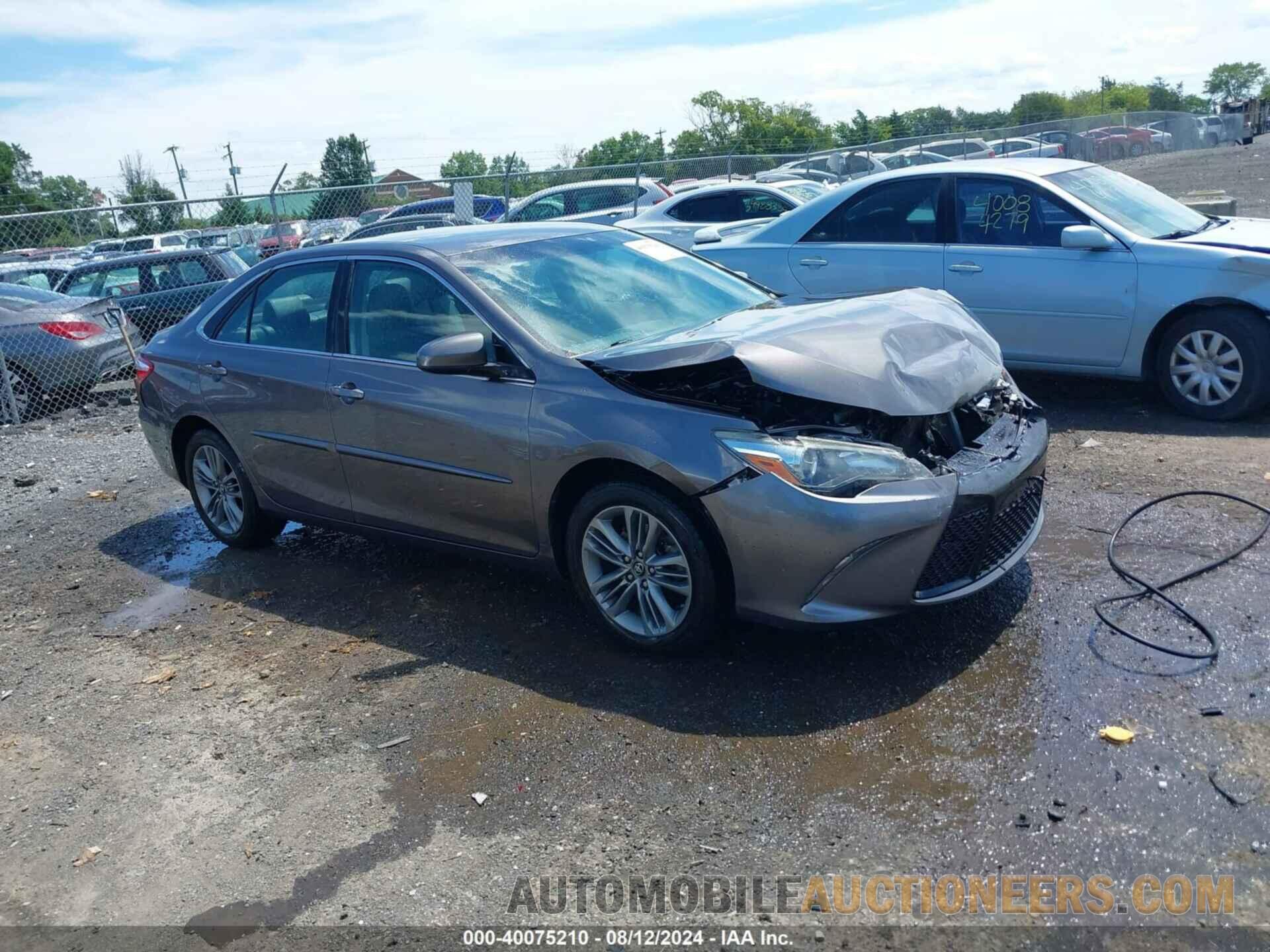 4T1BF1FKXHU755288 TOYOTA CAMRY 2017