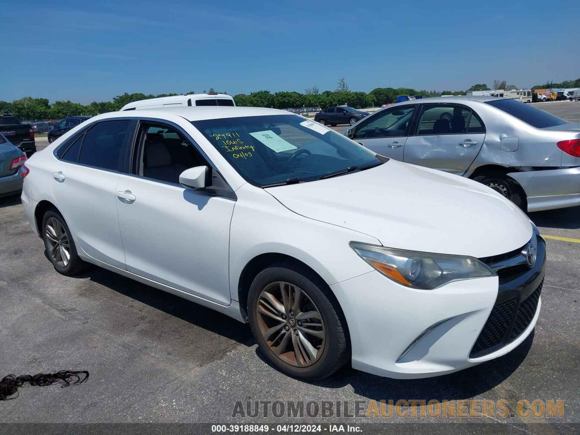 4T1BF1FKXHU769806 TOYOTA CAMRY 2017