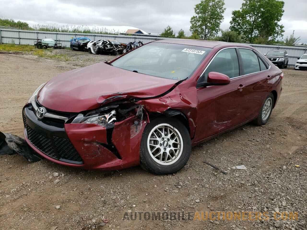 4T1BF1FKXHU807325 TOYOTA CAMRY 2017