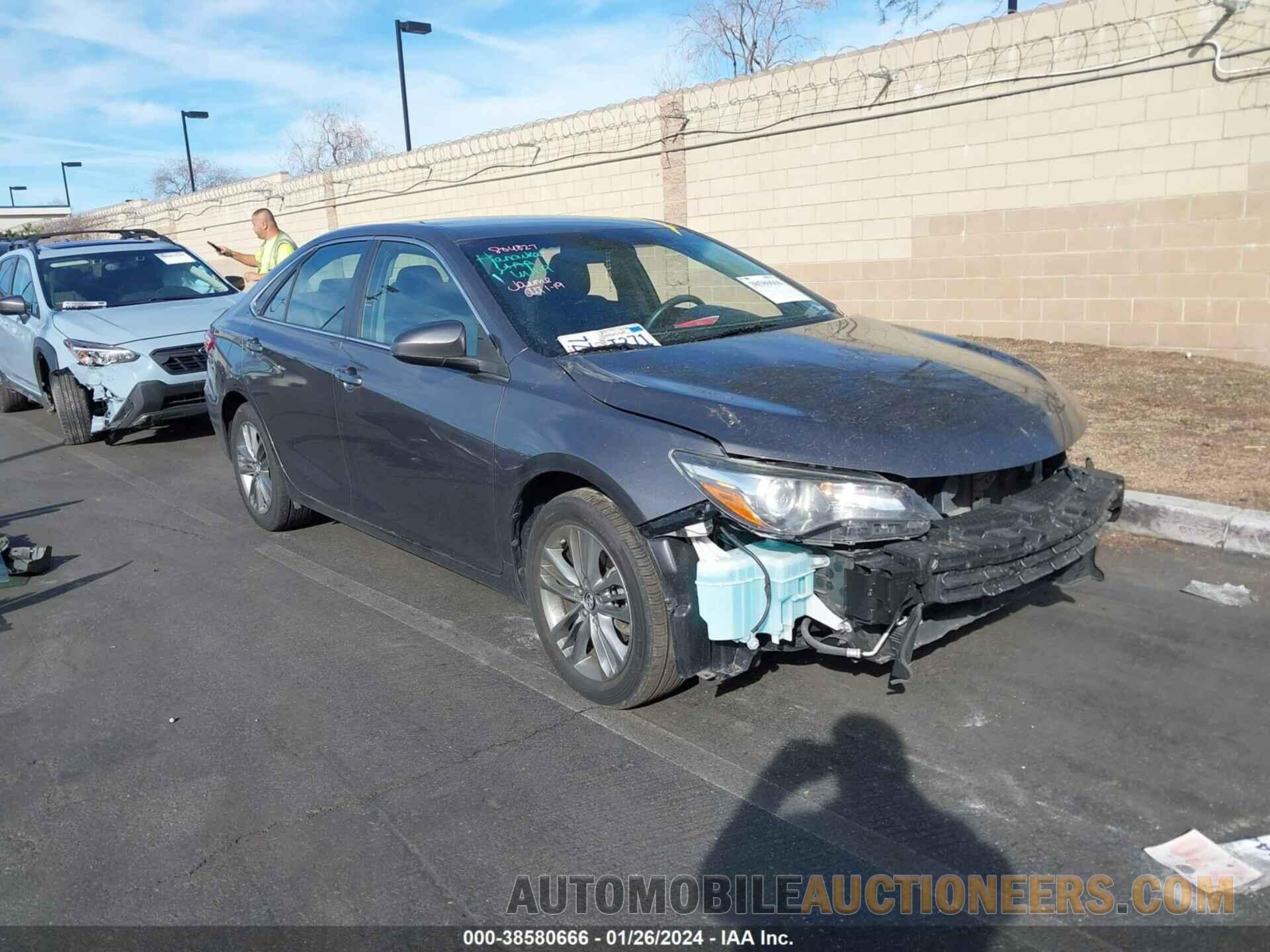 4T1BF1FKXHU812282 TOYOTA CAMRY 2017