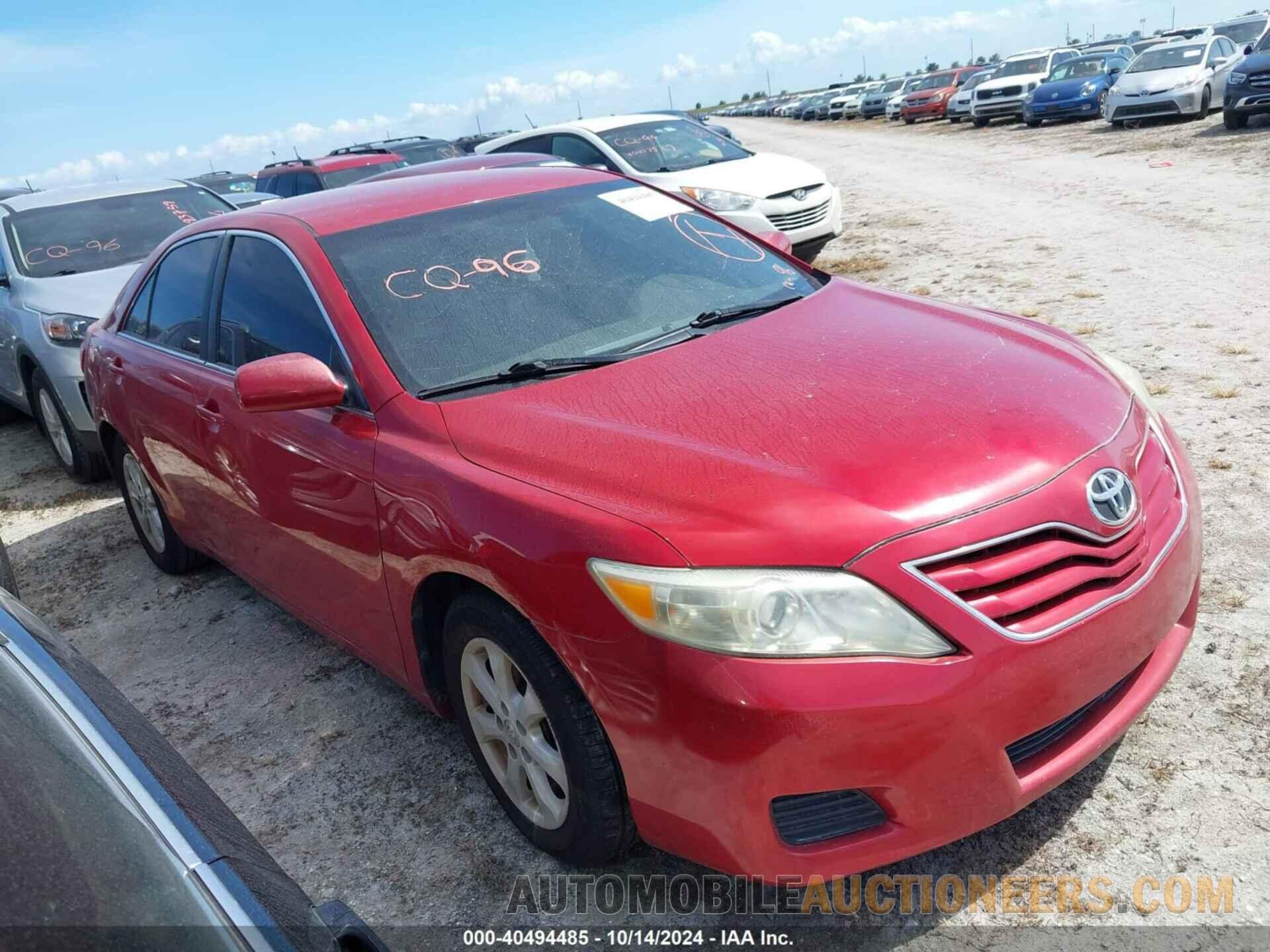 4T1BF3EK6BU583233 TOYOTA CAMRY 2011