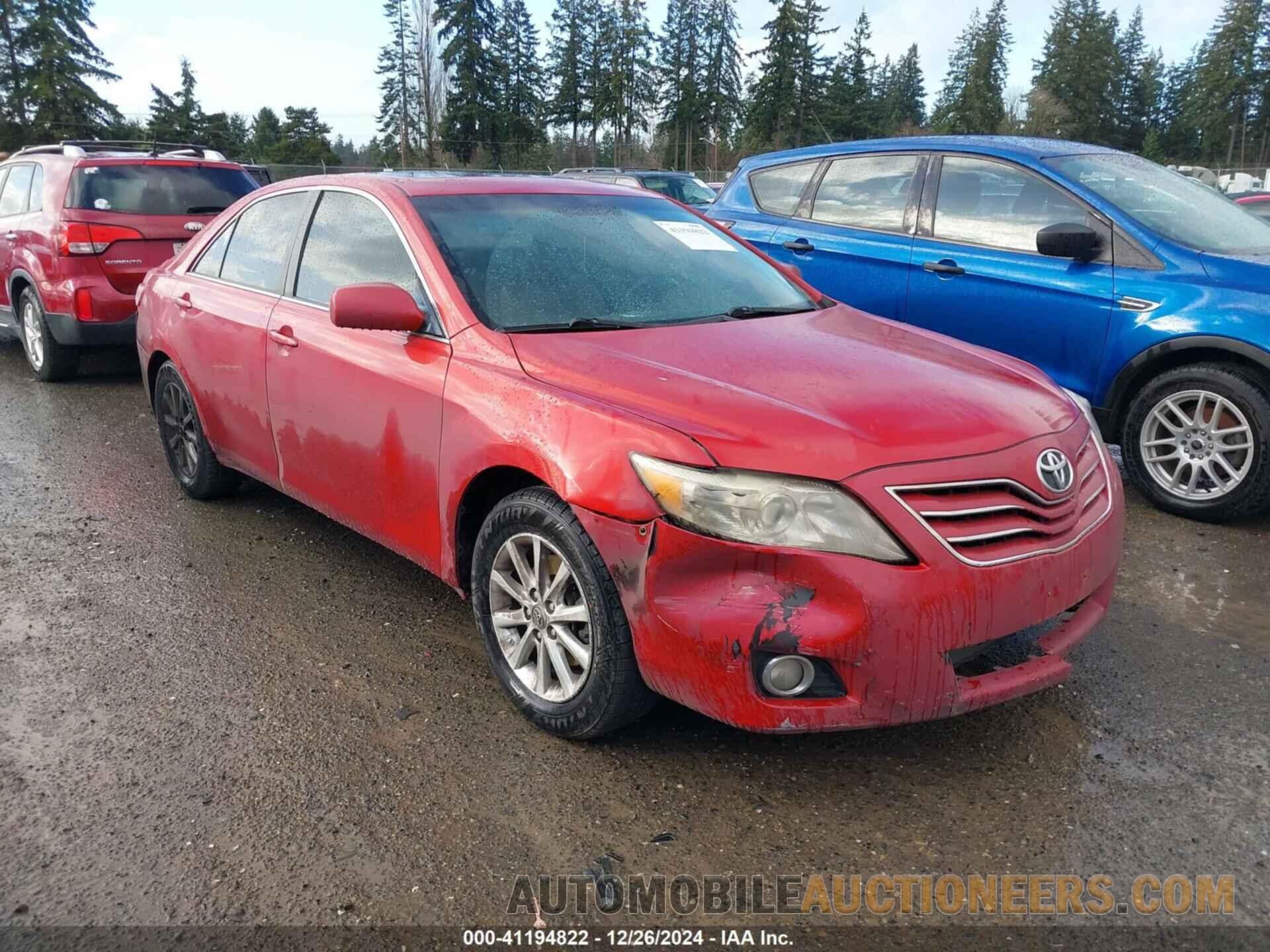 4T1BF3EK6BU771380 TOYOTA CAMRY 2011