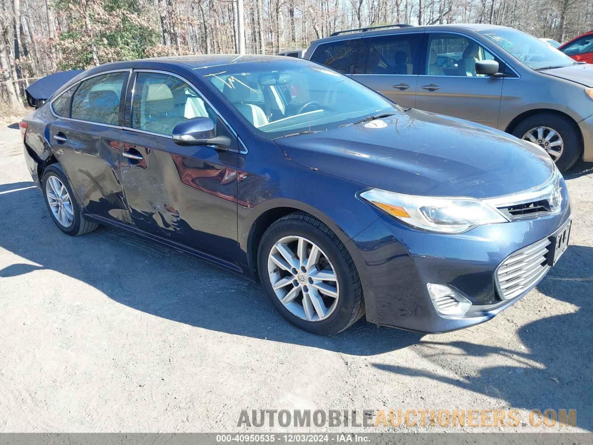 4T1BK1EB0EU082343 TOYOTA AVALON 2014