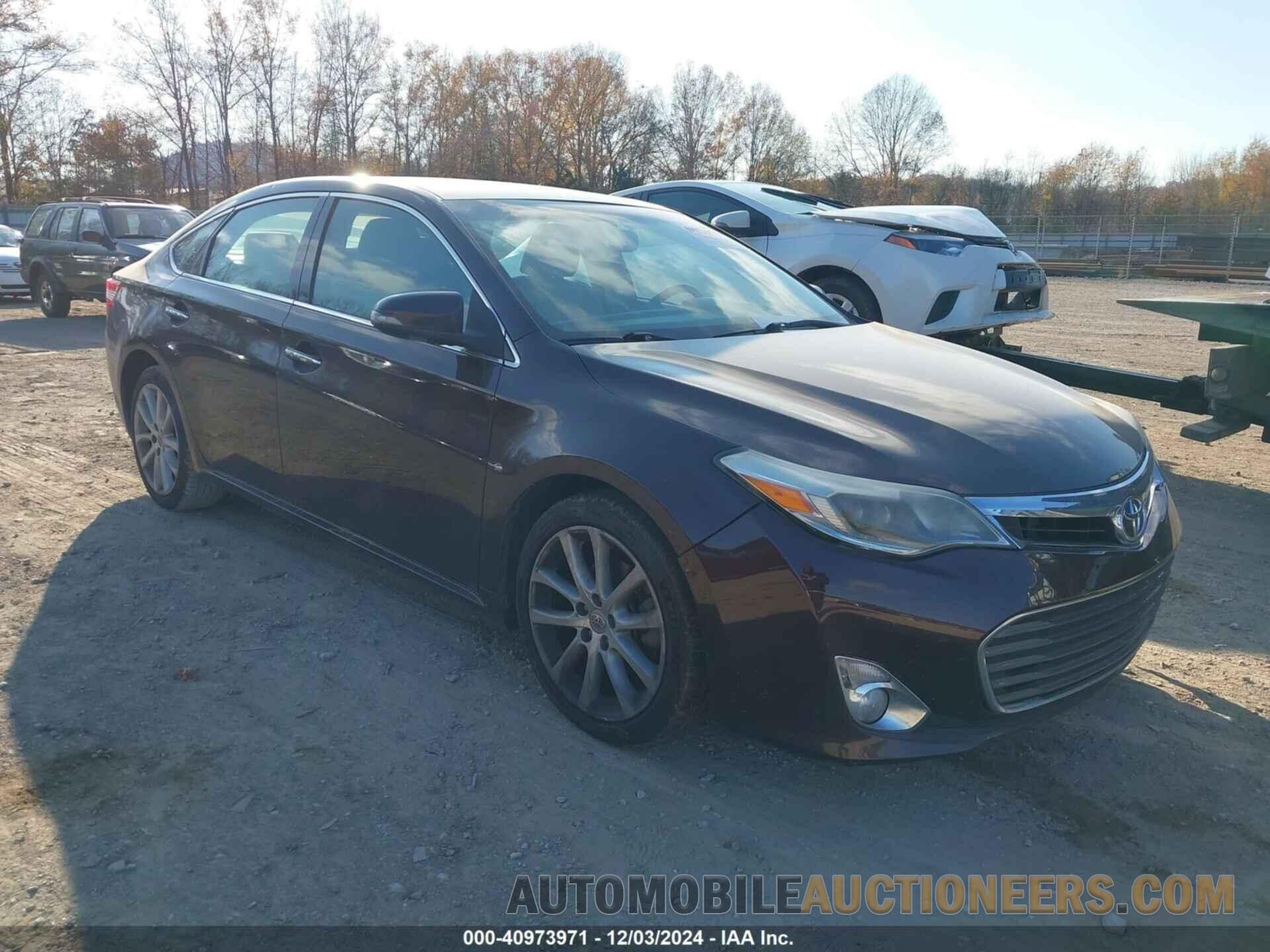 4T1BK1EB0EU088921 TOYOTA AVALON 2014