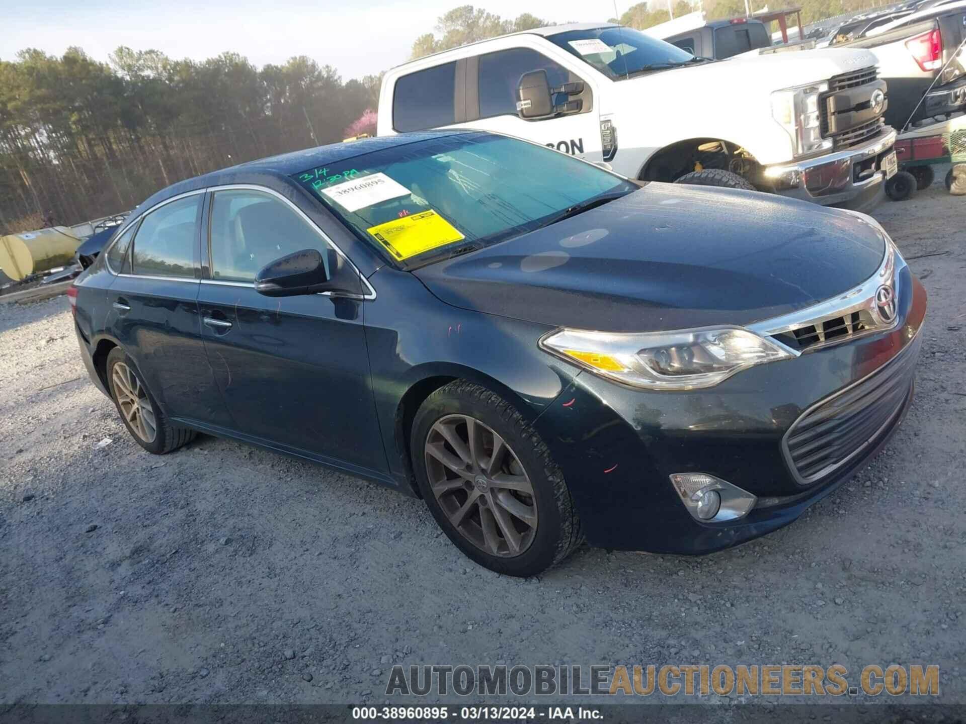 4T1BK1EB0FU149346 TOYOTA AVALON 2015