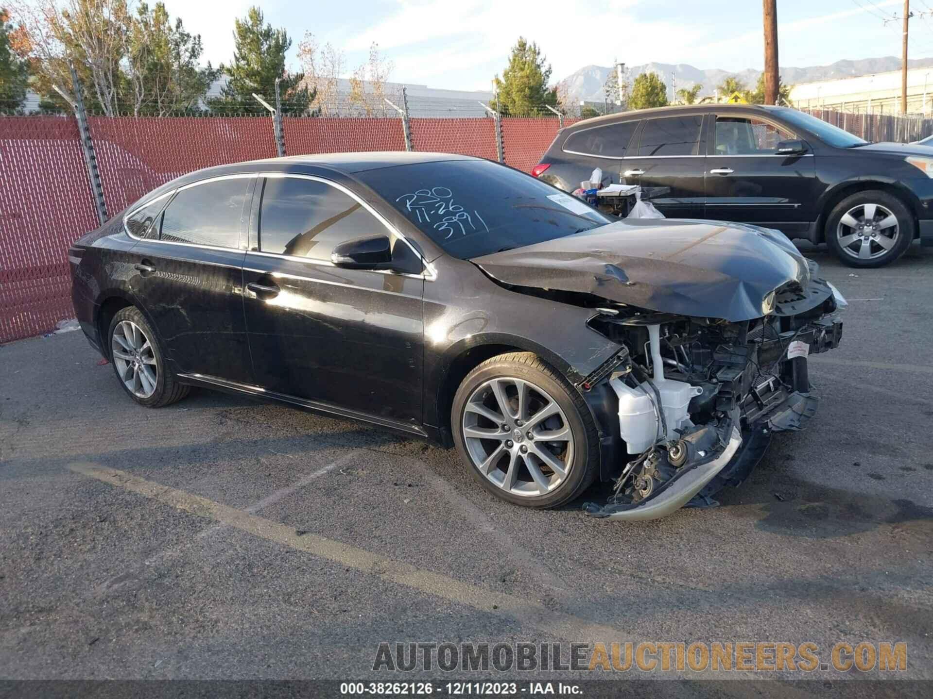 4T1BK1EB0FU163991 TOYOTA AVALON 2015