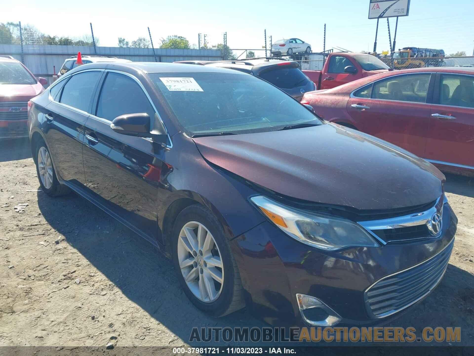 4T1BK1EB0FU171704 TOYOTA AVALON 2015