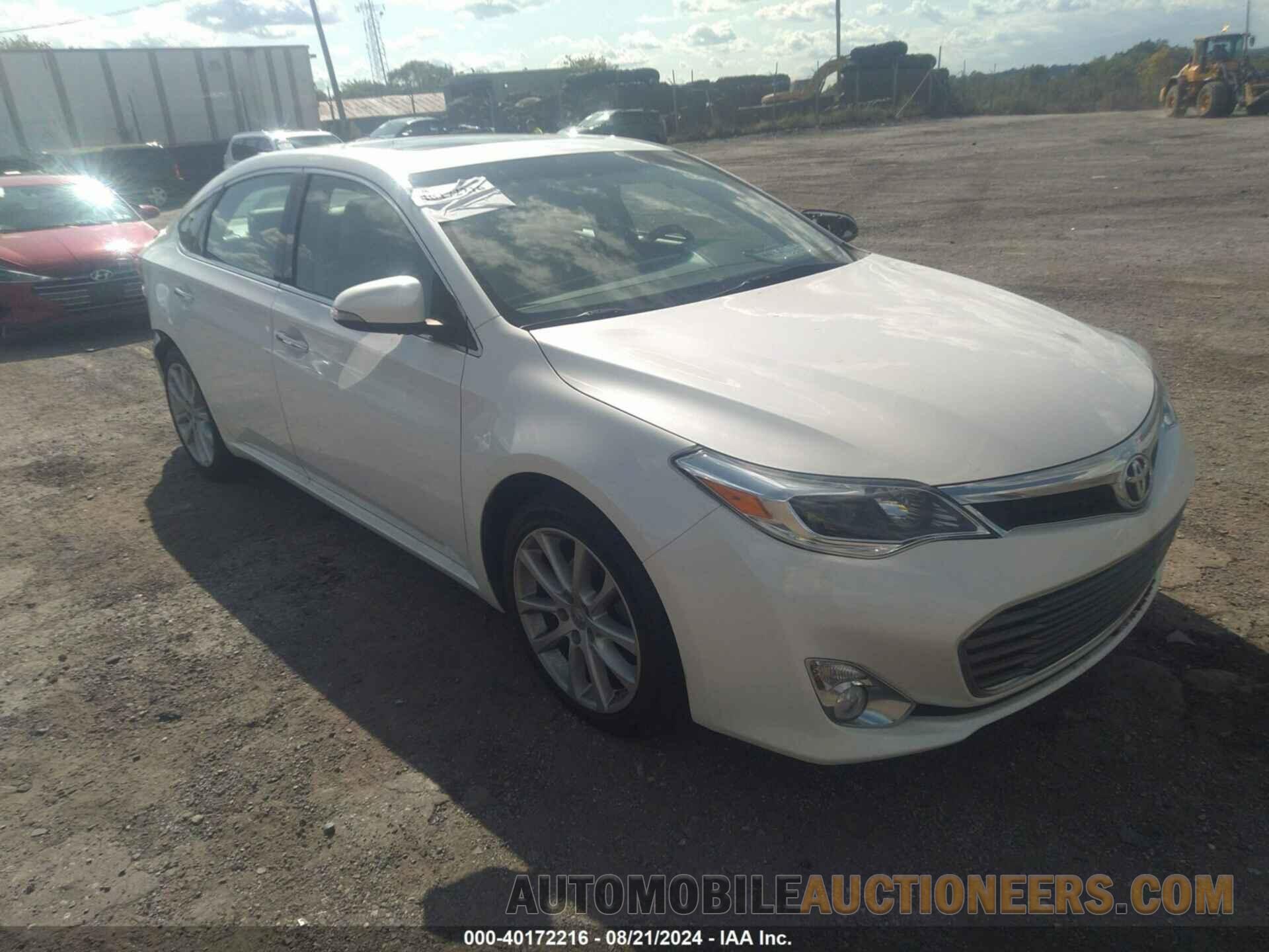 4T1BK1EB0FU186722 TOYOTA AVALON 2015