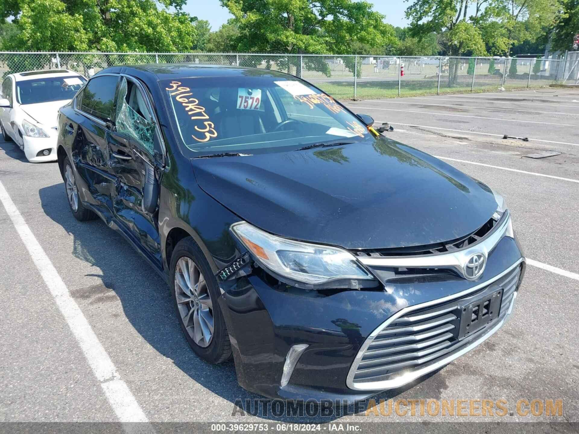 4T1BK1EB0GU206940 TOYOTA AVALON 2016