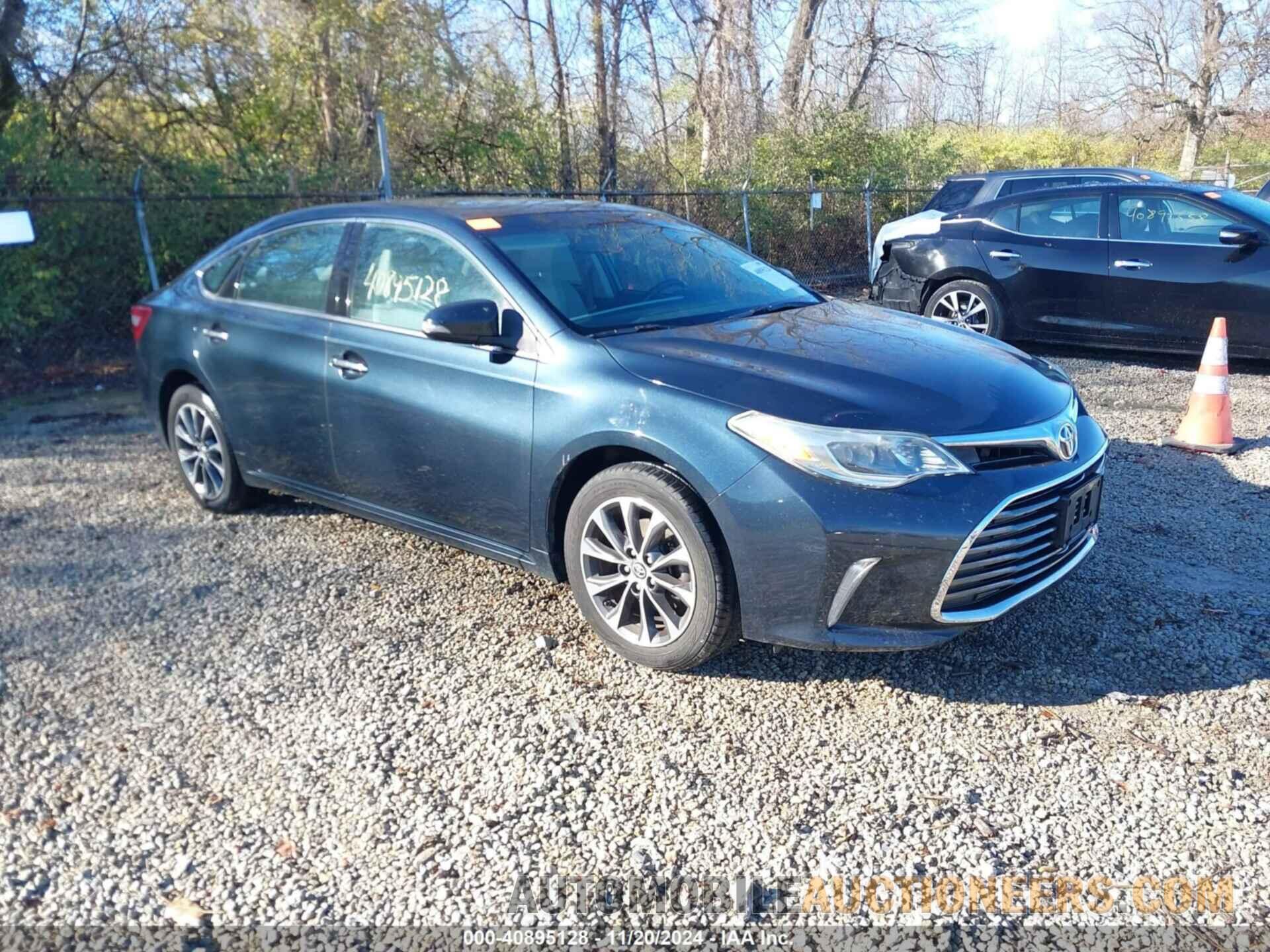 4T1BK1EB0GU209062 TOYOTA AVALON 2016