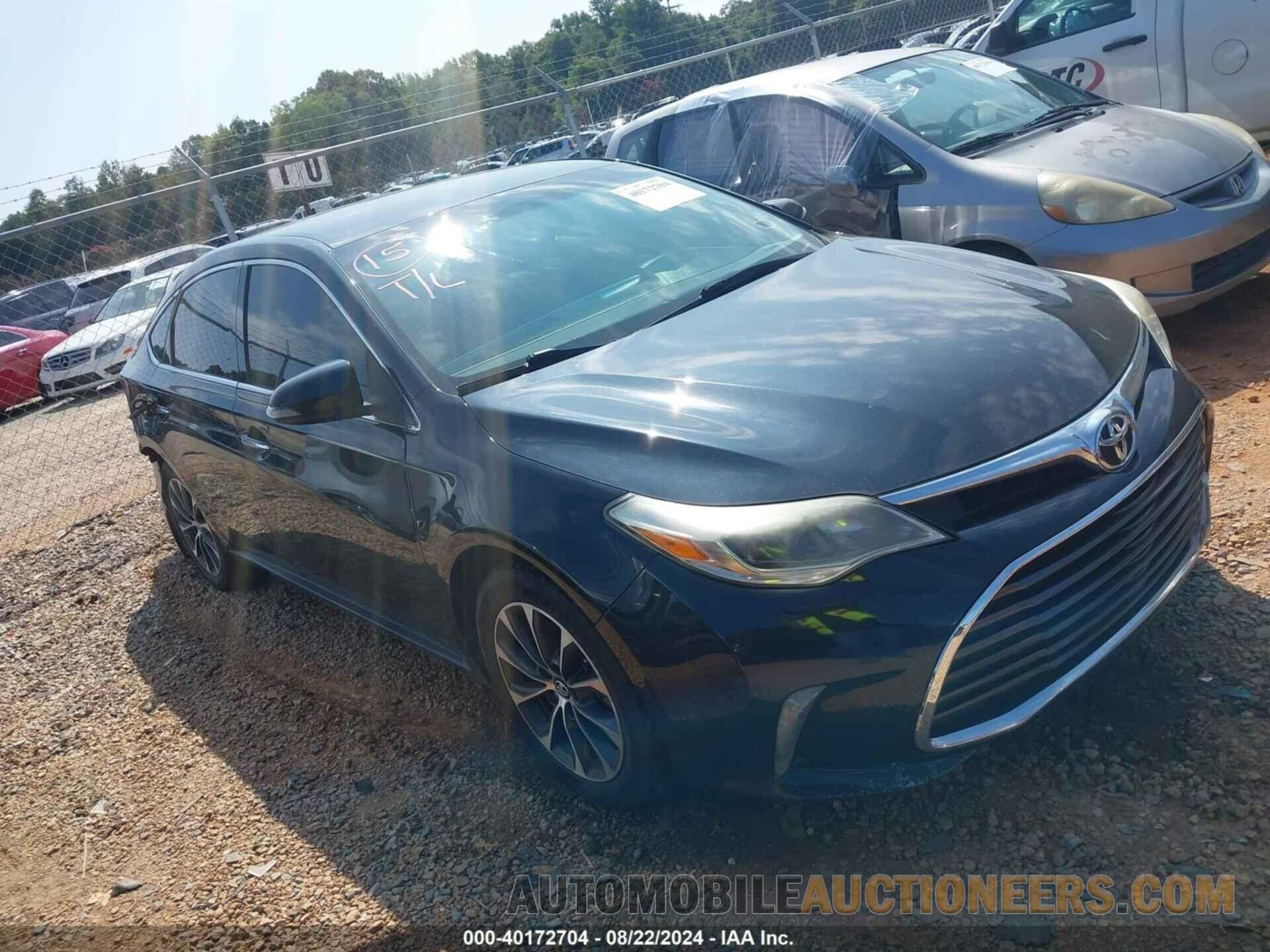 4T1BK1EB0GU220465 TOYOTA AVALON 2016