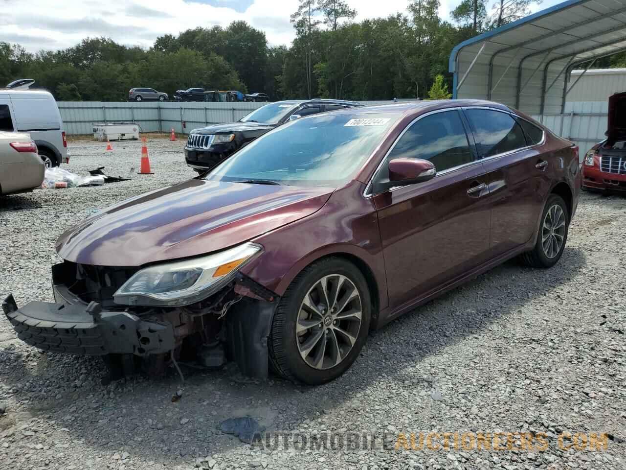 4T1BK1EB0GU223592 TOYOTA AVALON 2016