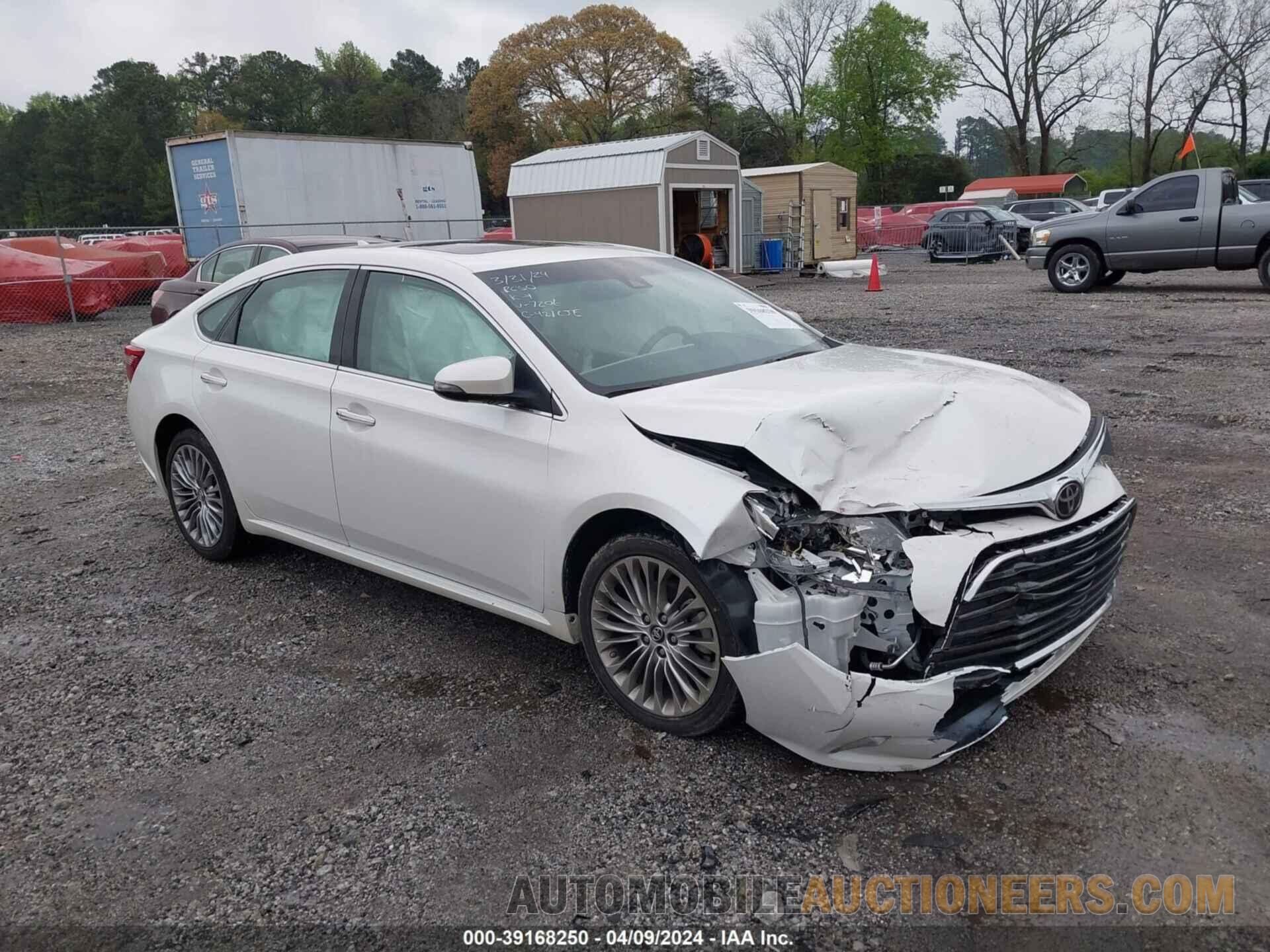 4T1BK1EB0GU227206 TOYOTA AVALON 2016