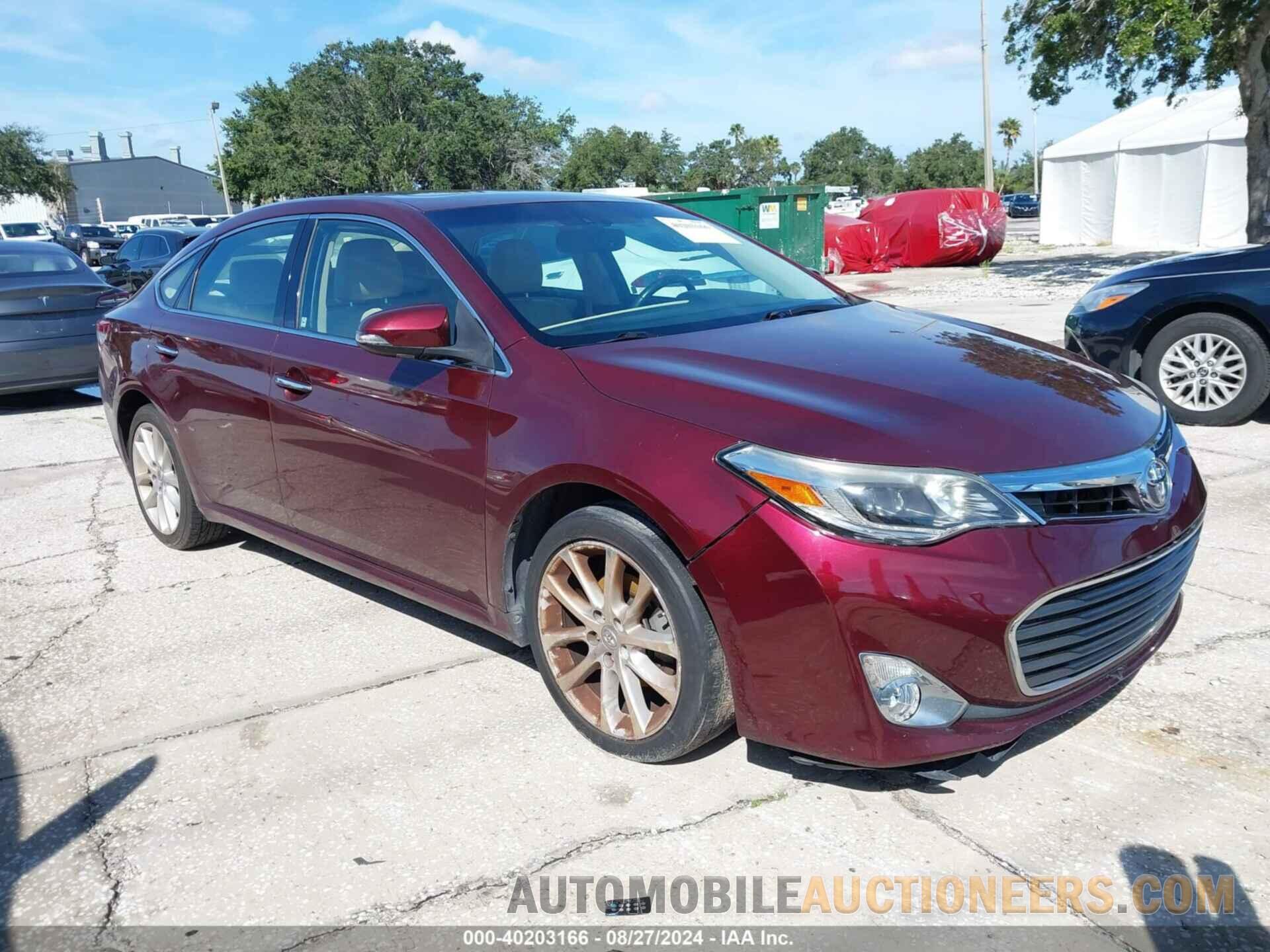 4T1BK1EB1FU178922 TOYOTA AVALON 2015