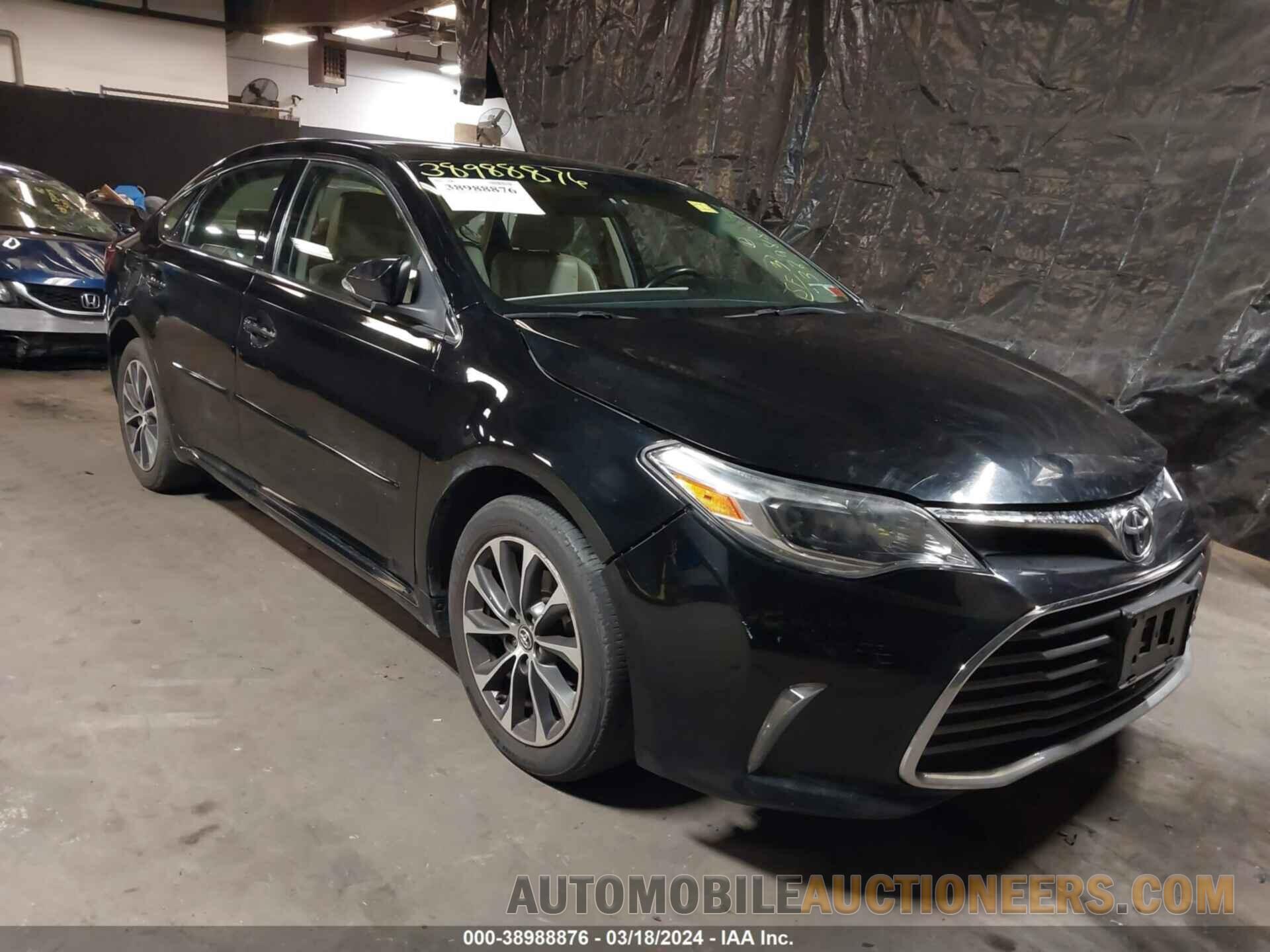 4T1BK1EB1GU198105 TOYOTA AVALON 2016