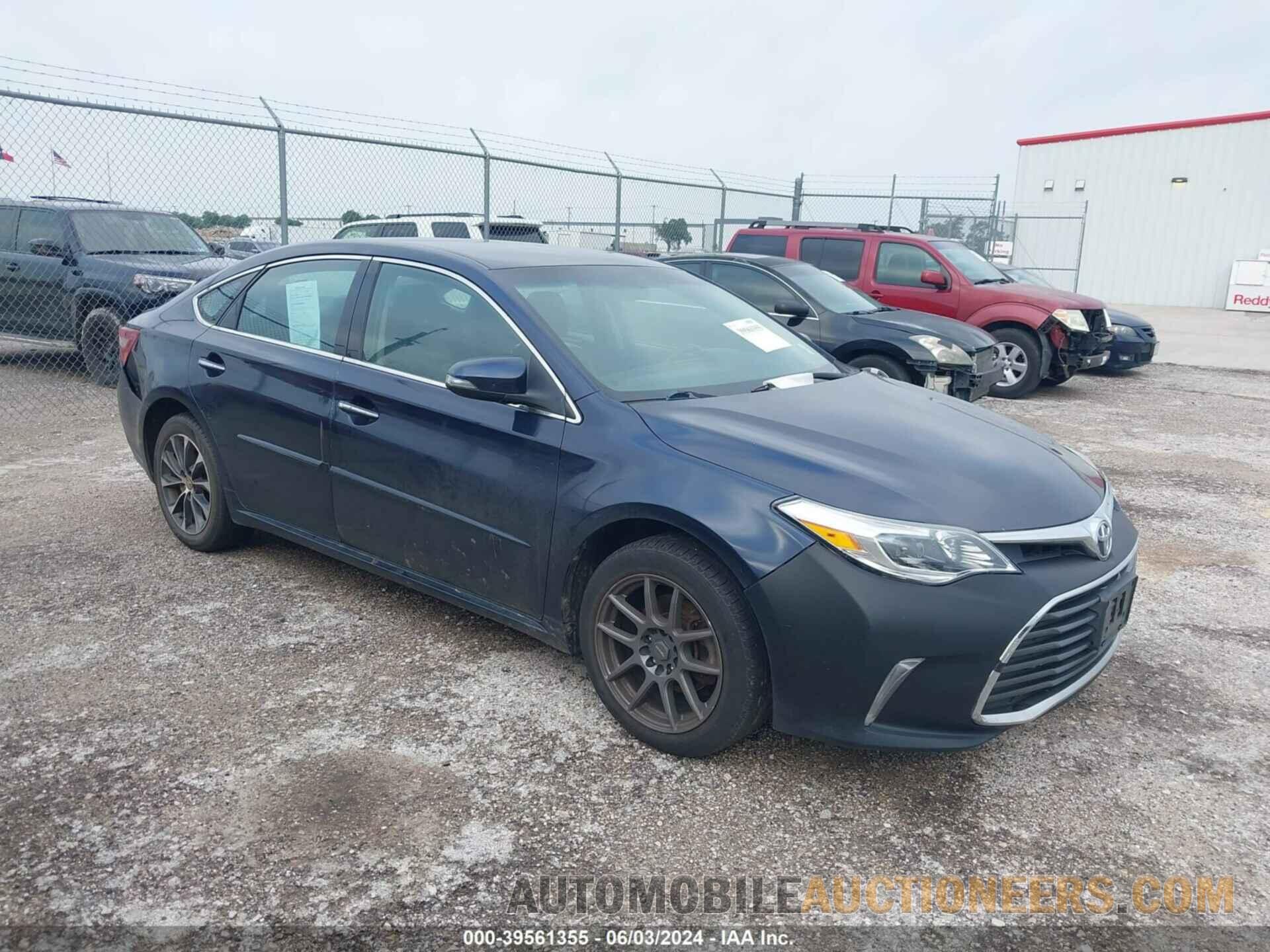 4T1BK1EB1GU208406 TOYOTA AVALON 2016