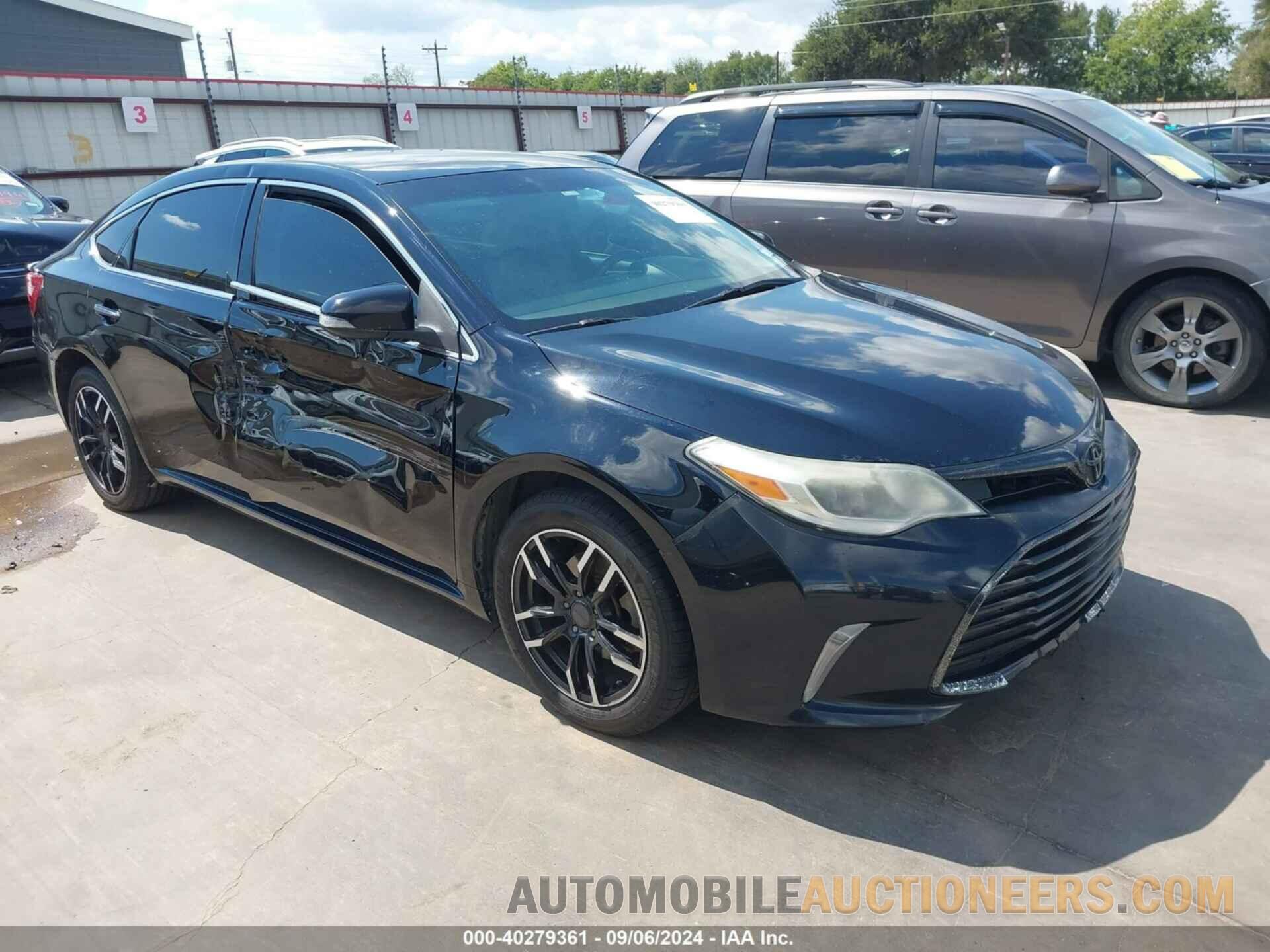 4T1BK1EB1GU211130 TOYOTA AVALON 2016