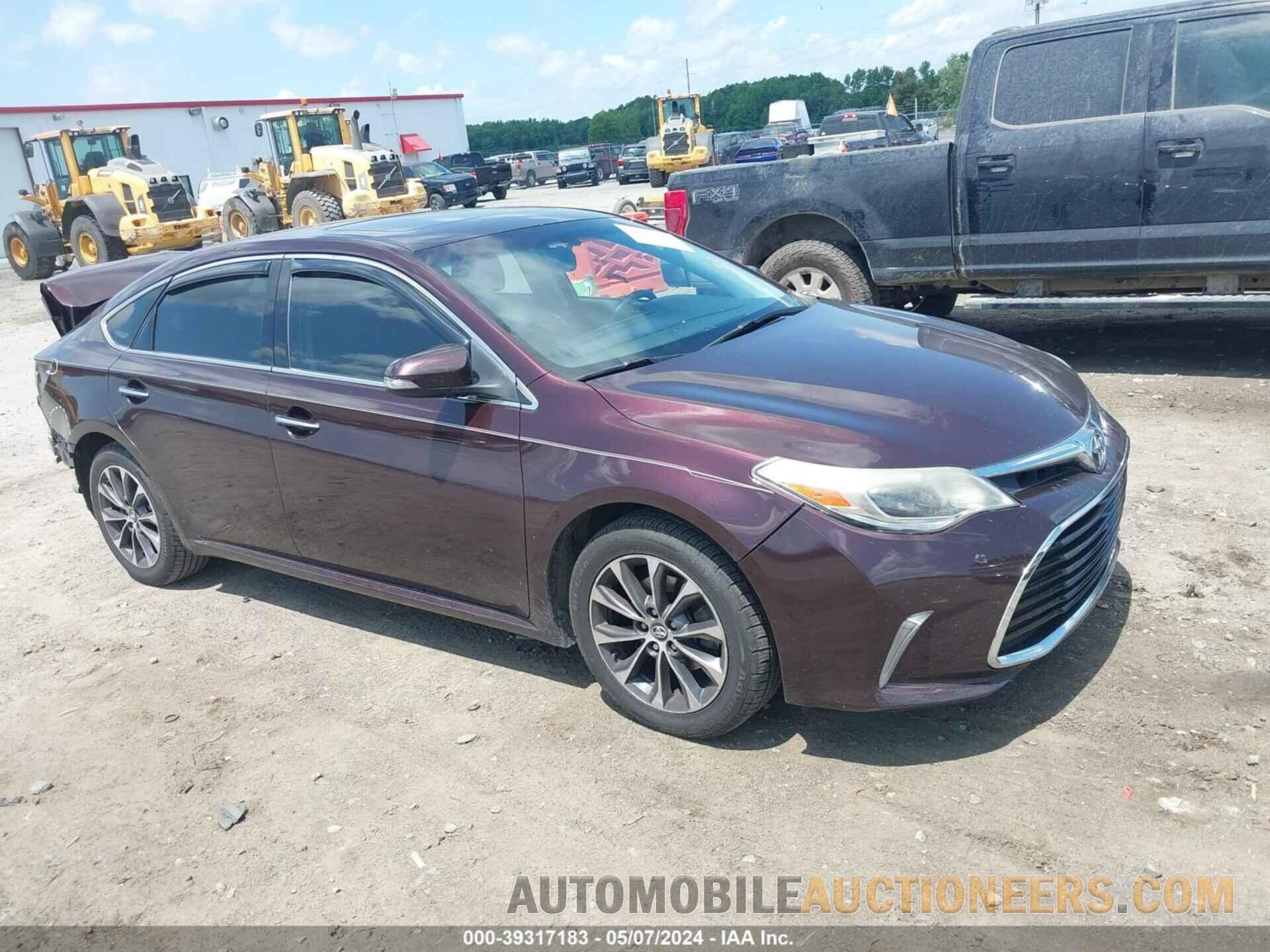 4T1BK1EB1GU223326 TOYOTA AVALON 2016