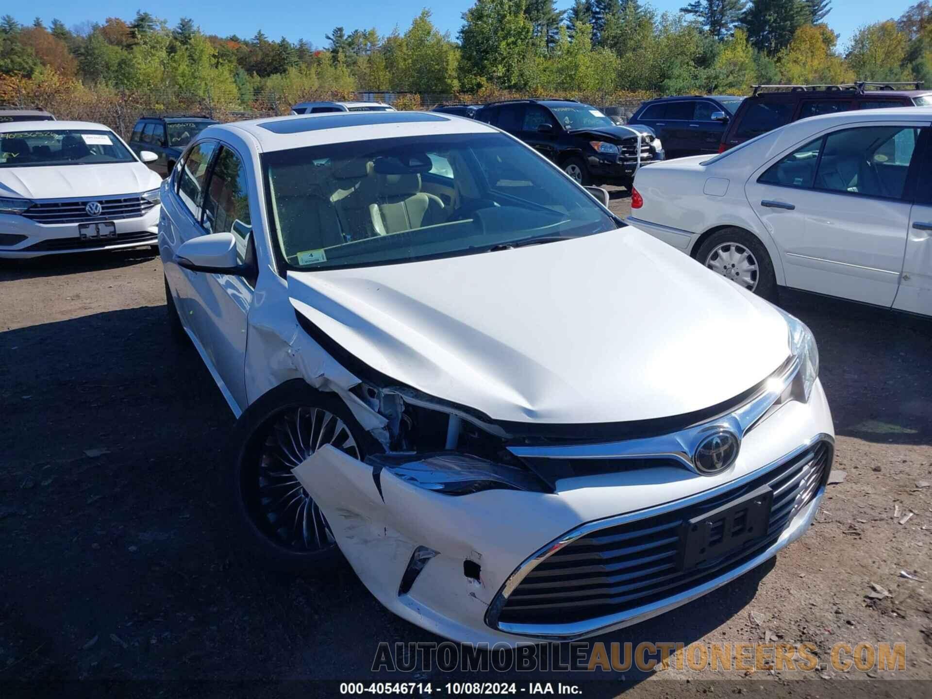 4T1BK1EB1GU226162 TOYOTA AVALON 2016