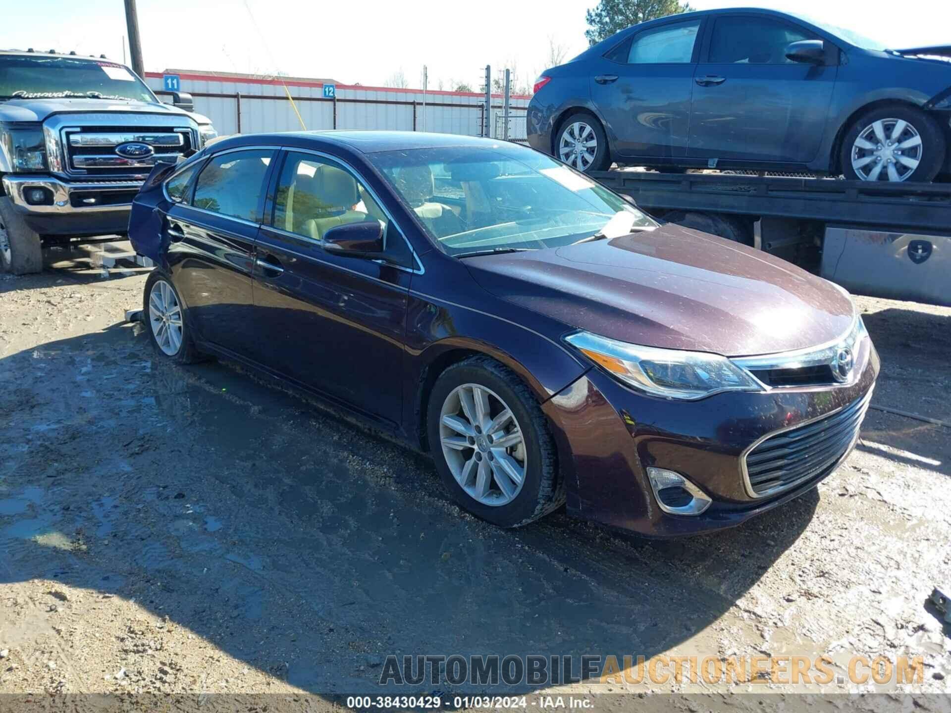 4T1BK1EB2FU140003 TOYOTA AVALON 2015