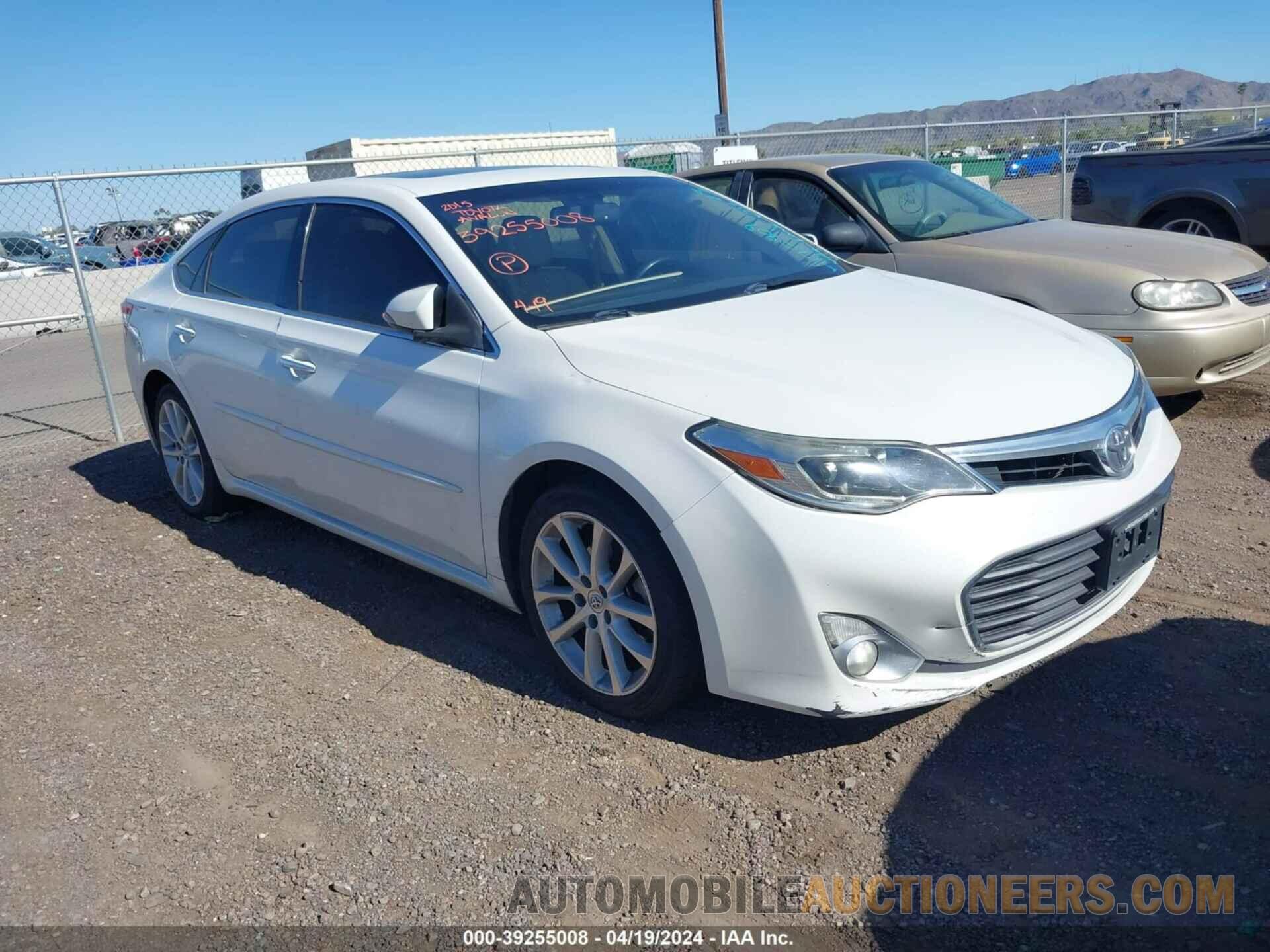 4T1BK1EB2FU170909 TOYOTA AVALON 2015