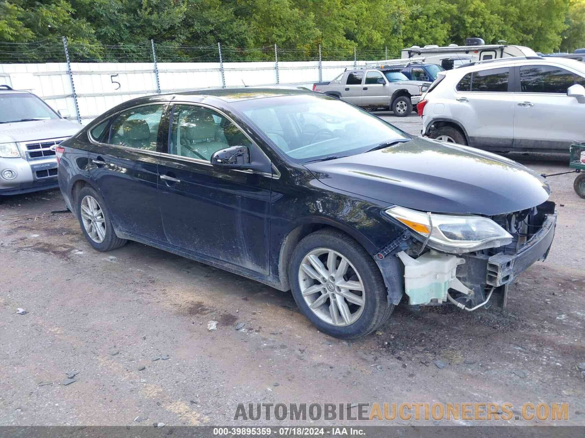 4T1BK1EB2FU173602 TOYOTA AVALON 2015