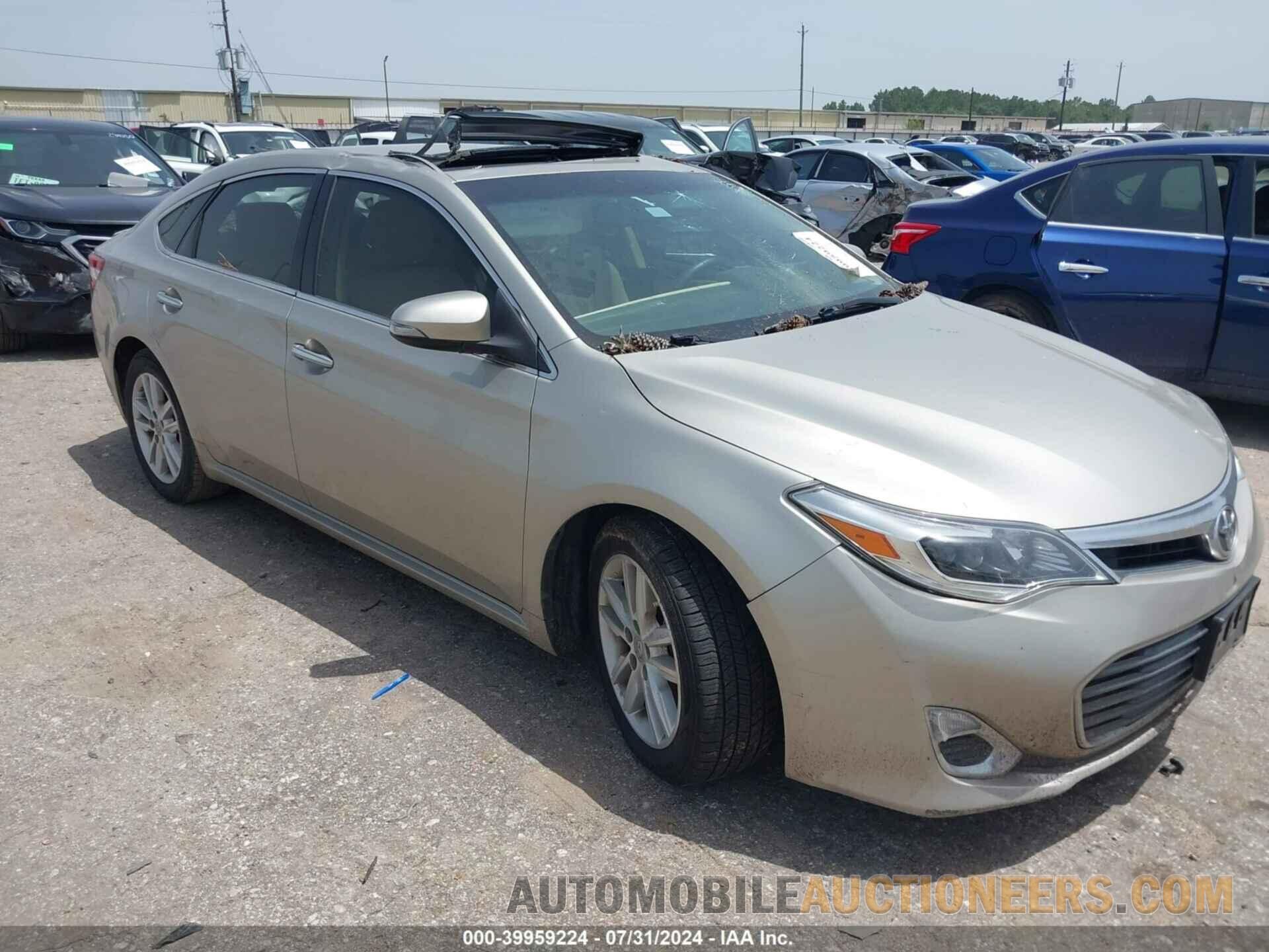 4T1BK1EB2FU183790 TOYOTA AVALON 2015