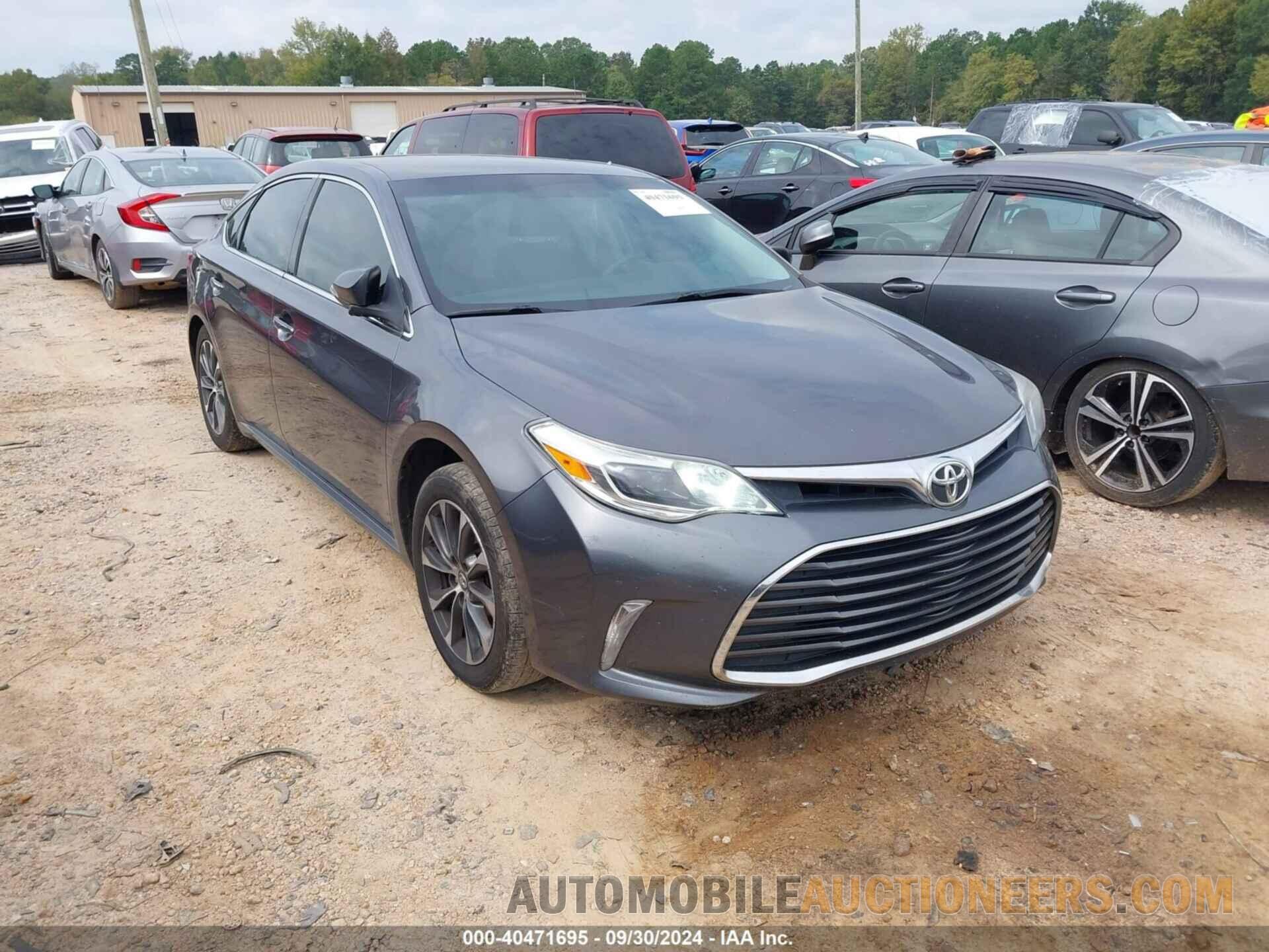 4T1BK1EB2GU221293 TOYOTA AVALON 2016