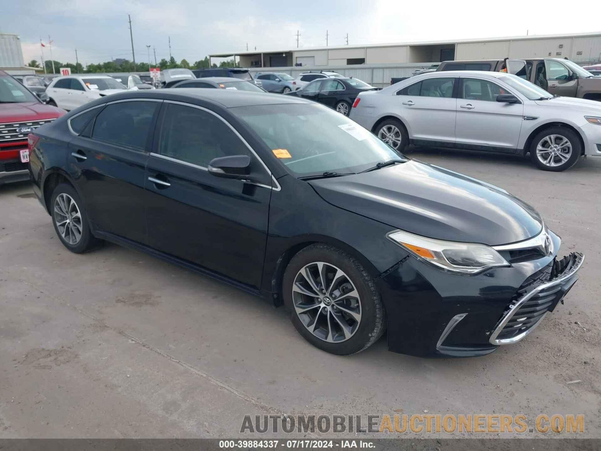 4T1BK1EB2GU222637 TOYOTA AVALON 2016