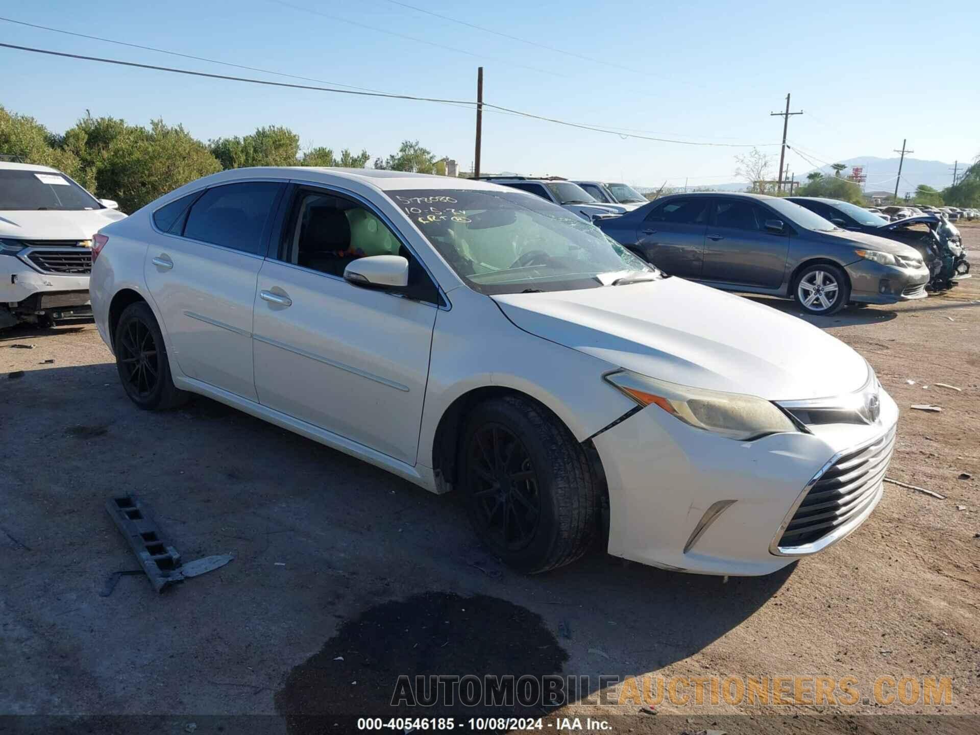 4T1BK1EB2GU235209 TOYOTA AVALON 2016